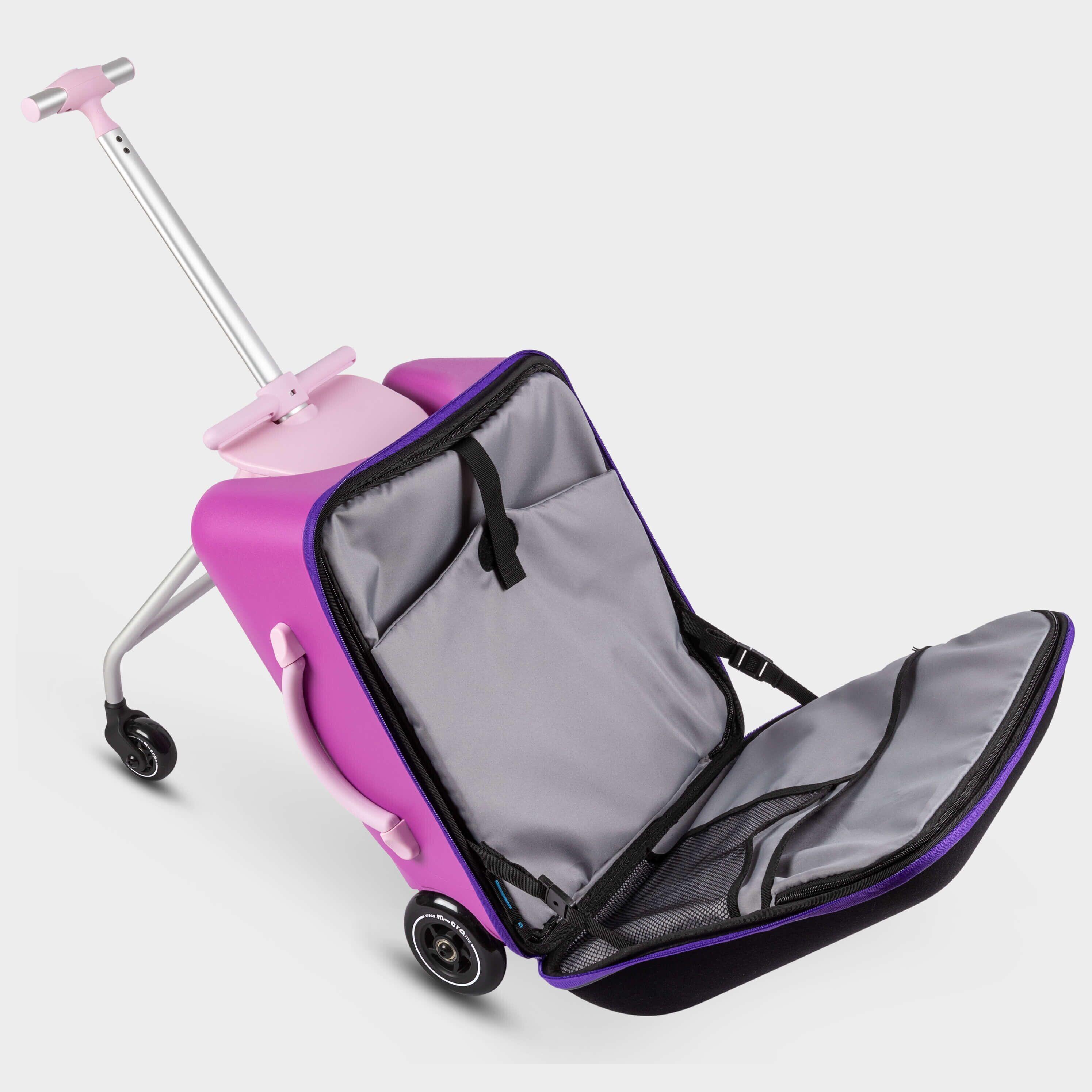 Micro Luggage Trike Scooter: Violet Pink 5/7