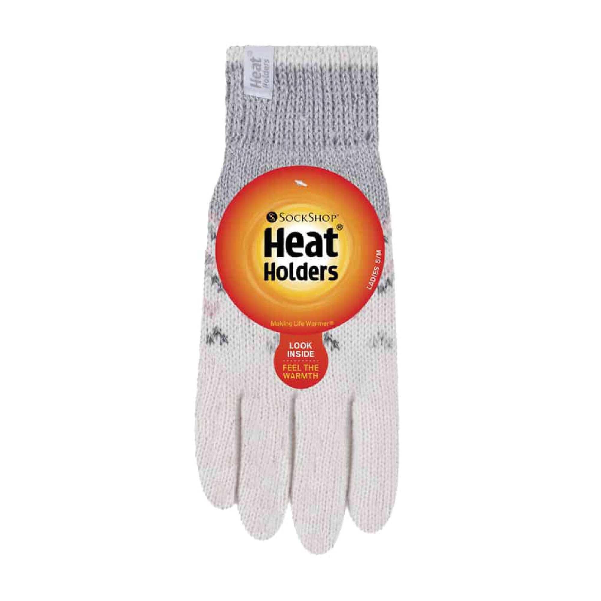 Heat Holders - Guanti Isolanti Donna Stile Nordico con Pompon 2/6