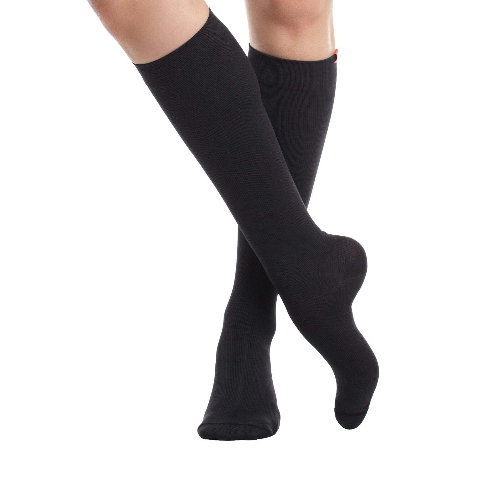Moisture Wicking Nylon Graduated Compression Socks | 20-30 mmhg | Unisex 2/7