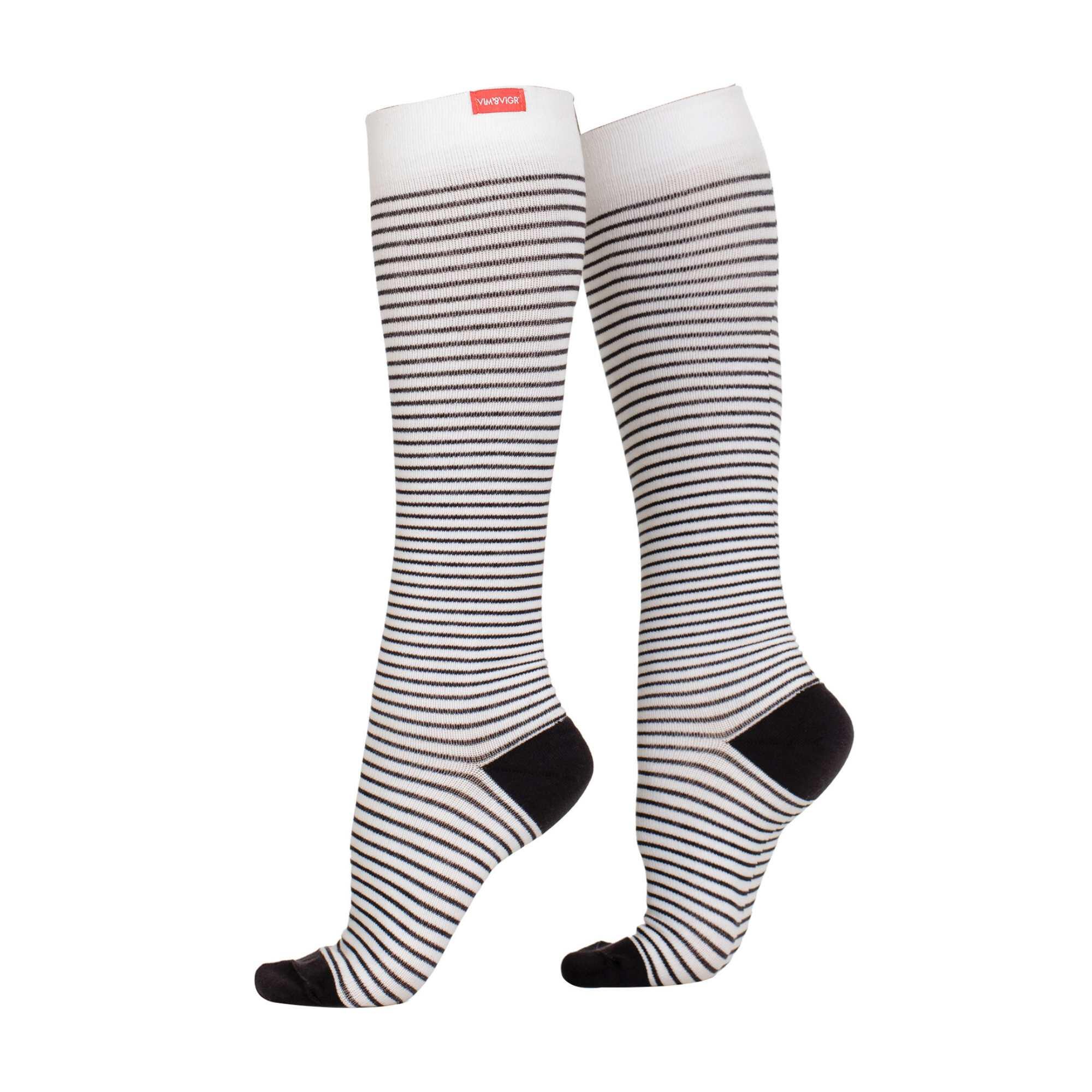 VIM & VIGR Cotton Graduated Compression Socks | 30-40 mmhg | Unisex