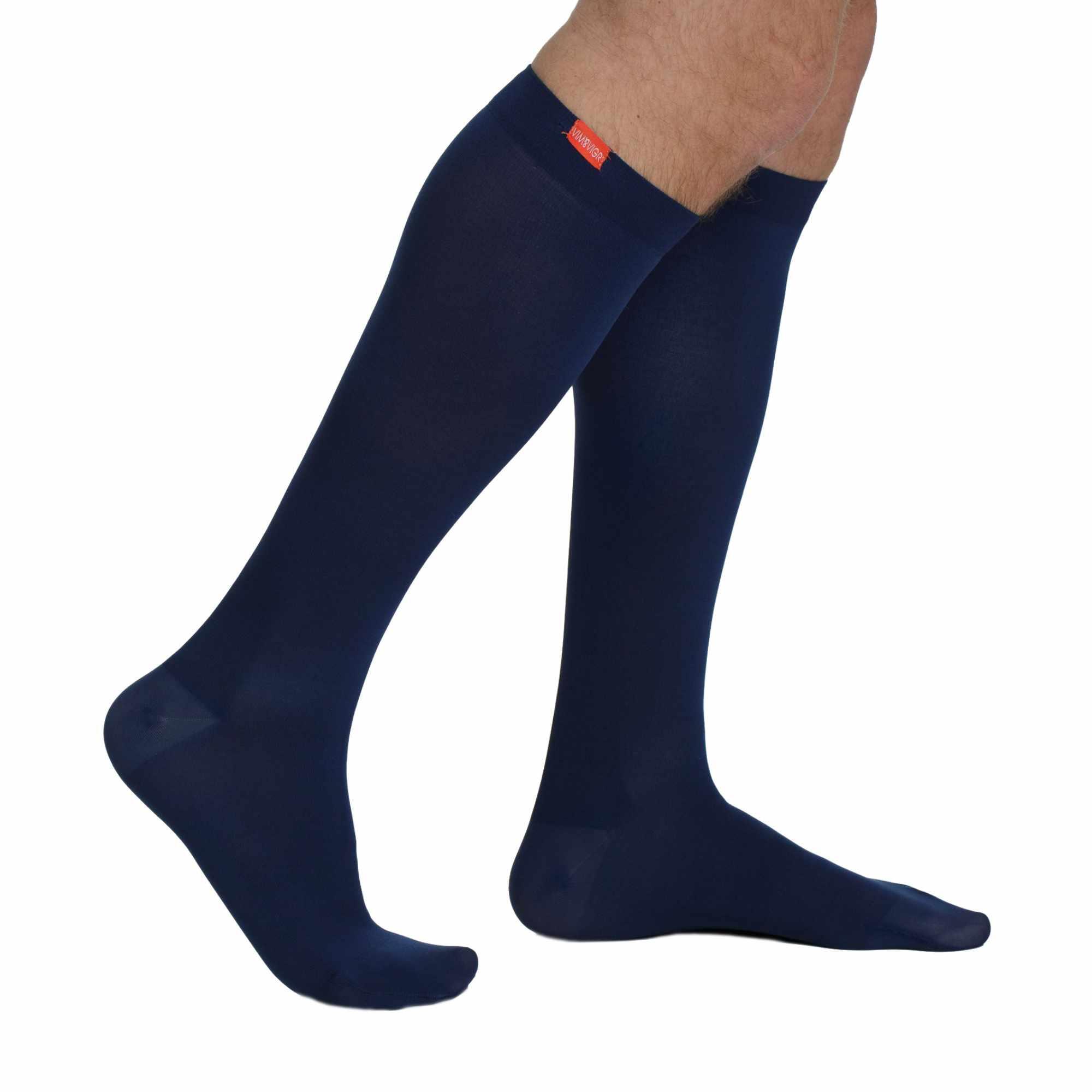 Moisture Wicking Nylon Graduated Compression Socks | 15-20 mmhg | Unisex 2/7