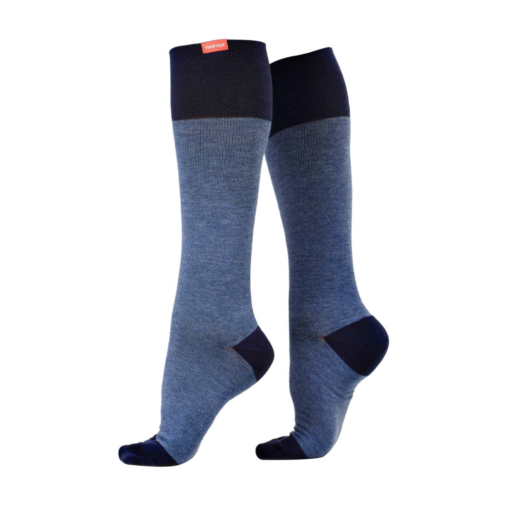 VIM & VIGR Cotton Graduated Compression Socks | 20-30 mmhg | Unisex