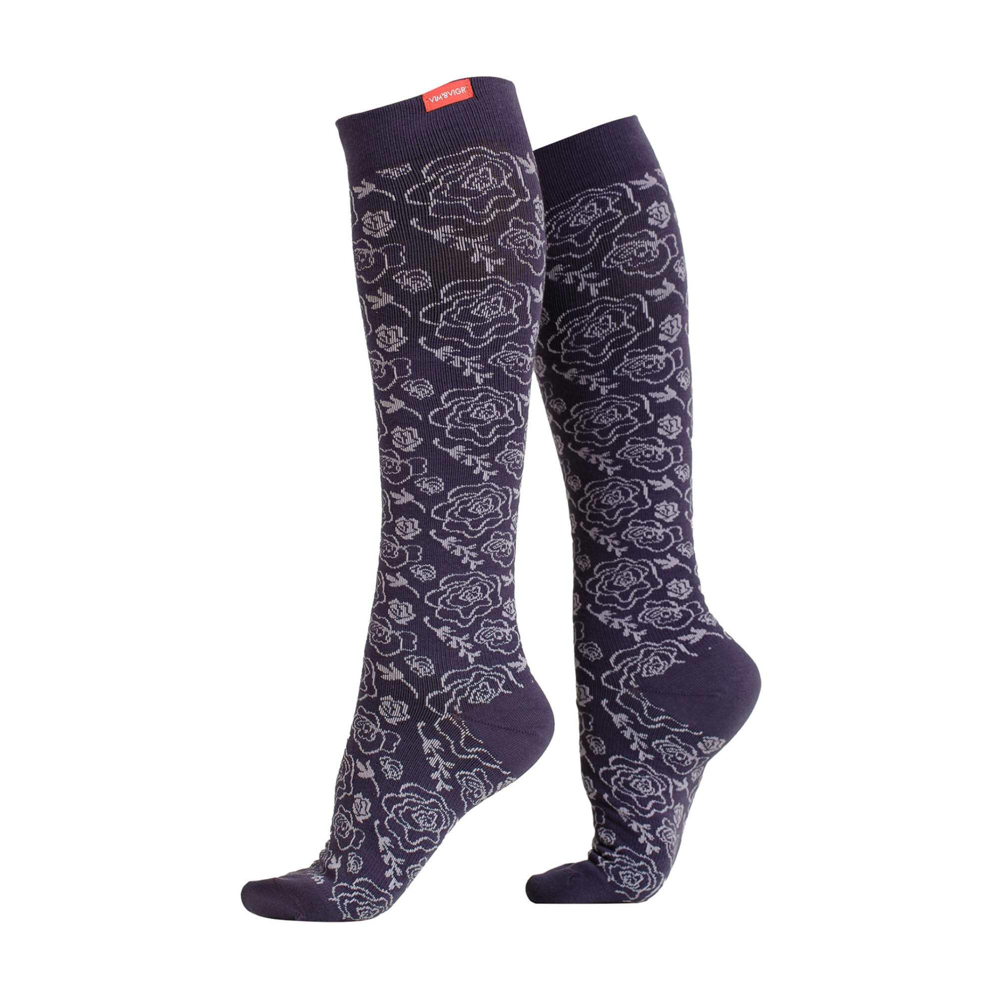 VIM & VIGR Merino Wool Graduated Compression Socks | 15-20 mmhg | Unisex