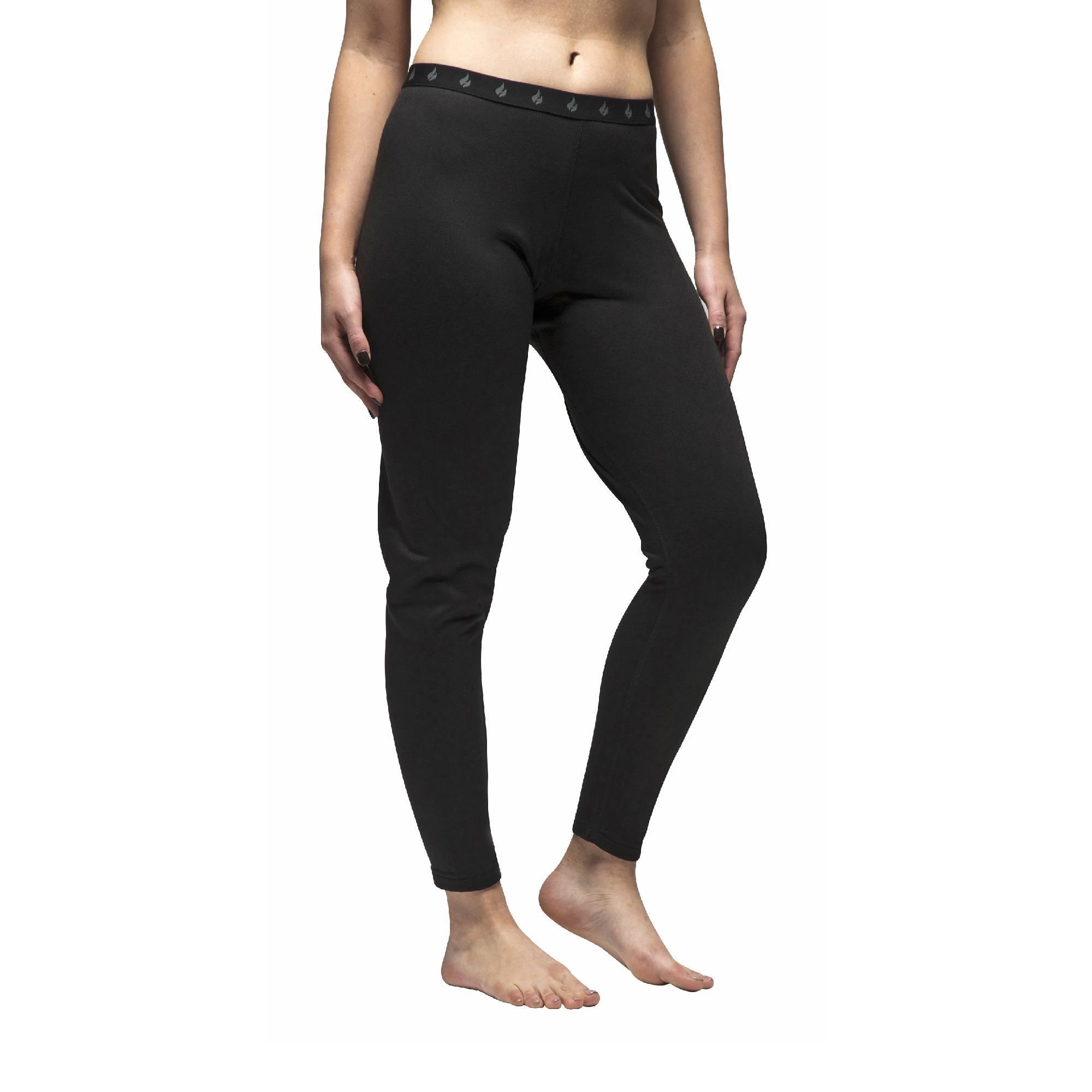 HEAT HOLDERS Ladies Fleece Lined Base Layer Thermal Long John Bottoms