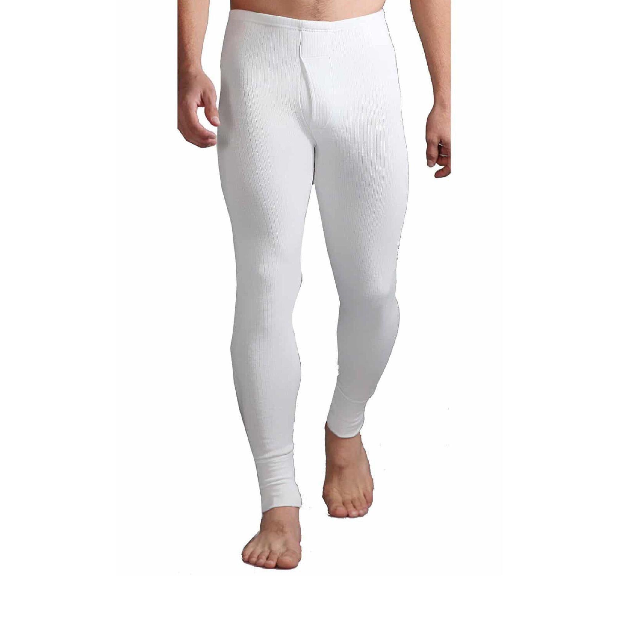 HEAT HOLDERS Mens Cotton Thermal Underwear Bottoms Long Johns