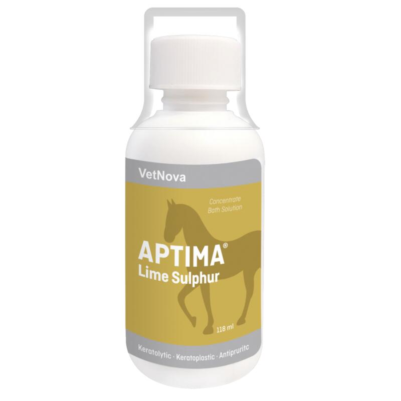 Solution concentrée de sulfure de chaux APTIMA® Lime Sulphur pour chevaux