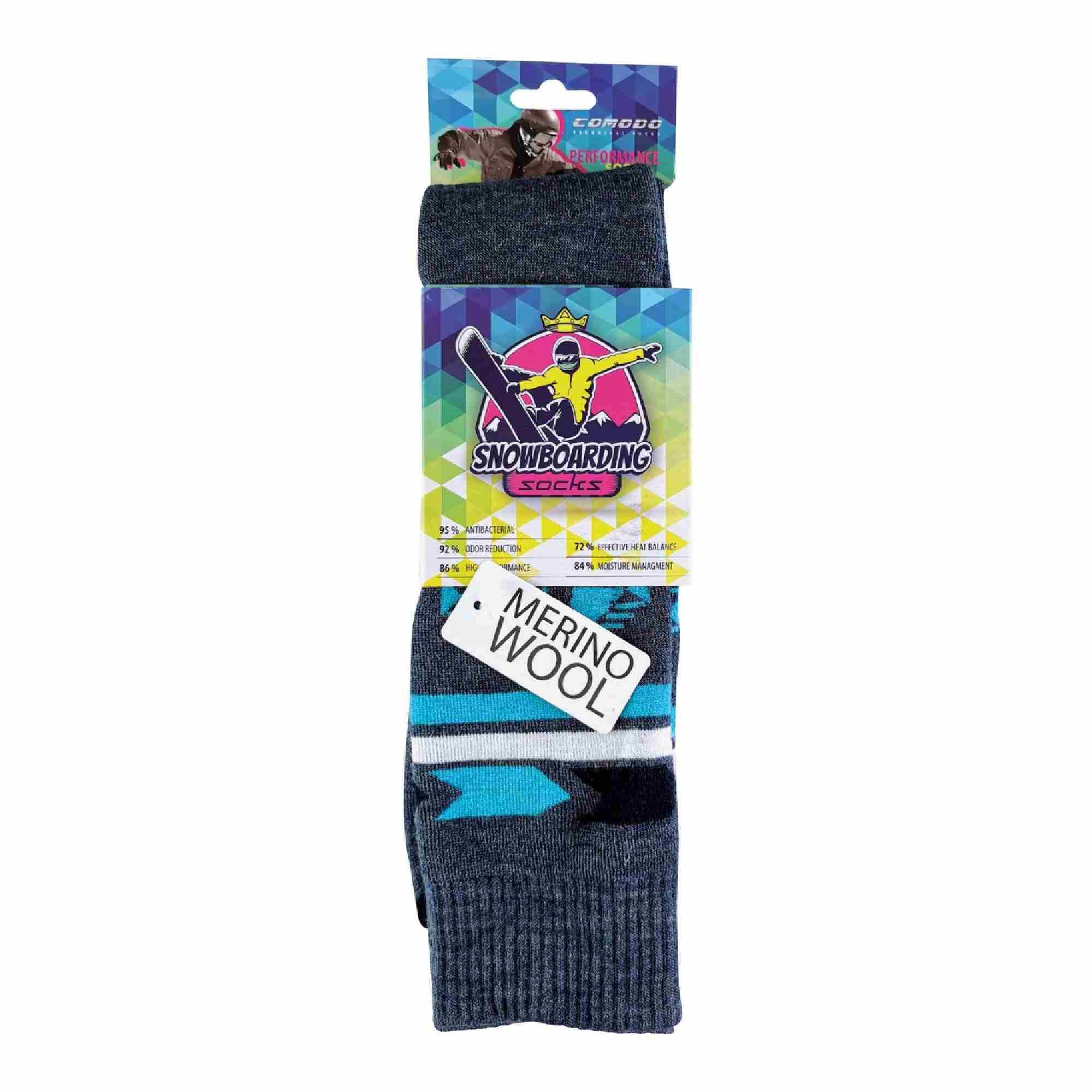 1 Pack Unisex Sport Technical Snowboard Socks 2/3