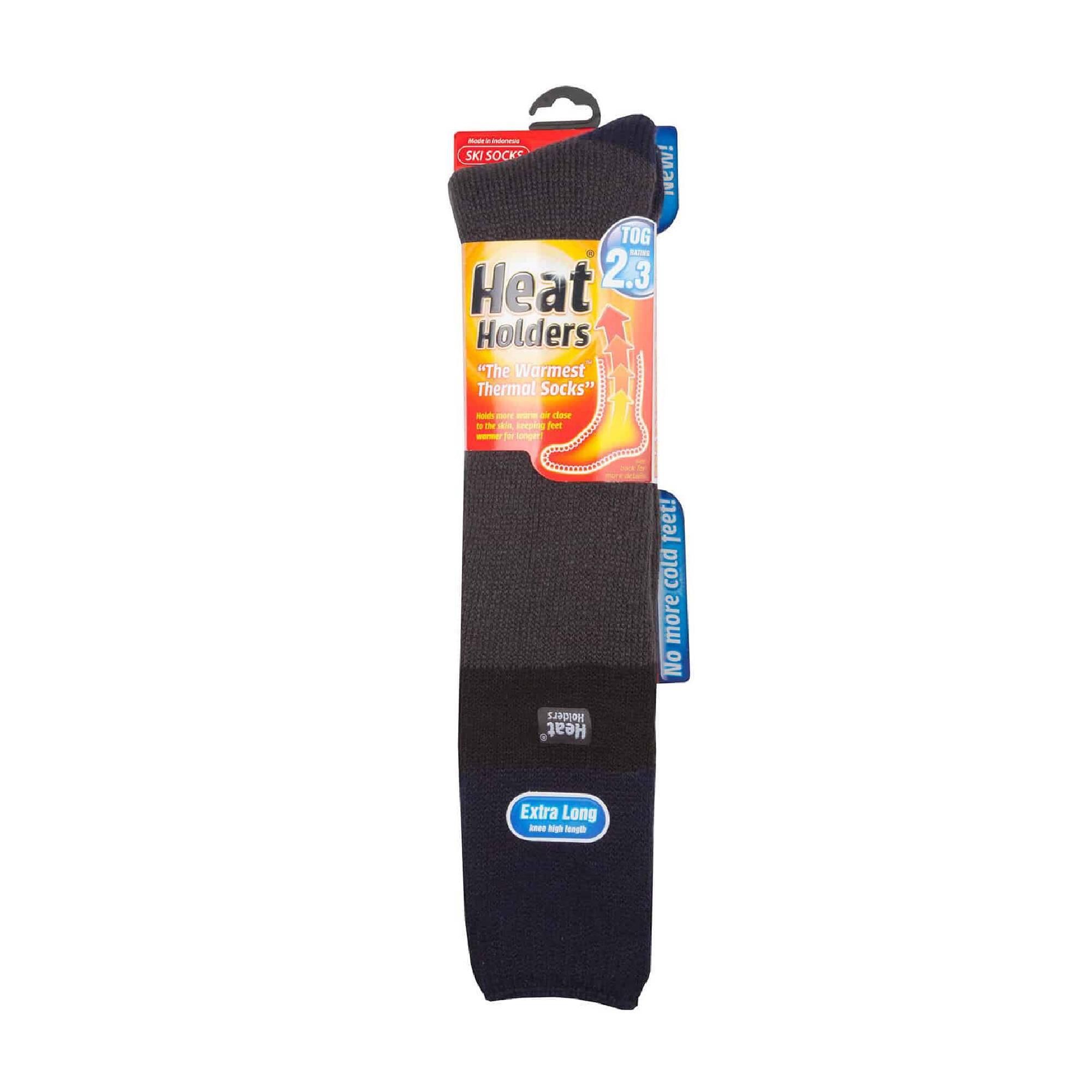Mens Thermal Extra Long 2.3 TOG Winter Knee High Ski Socks 2/4