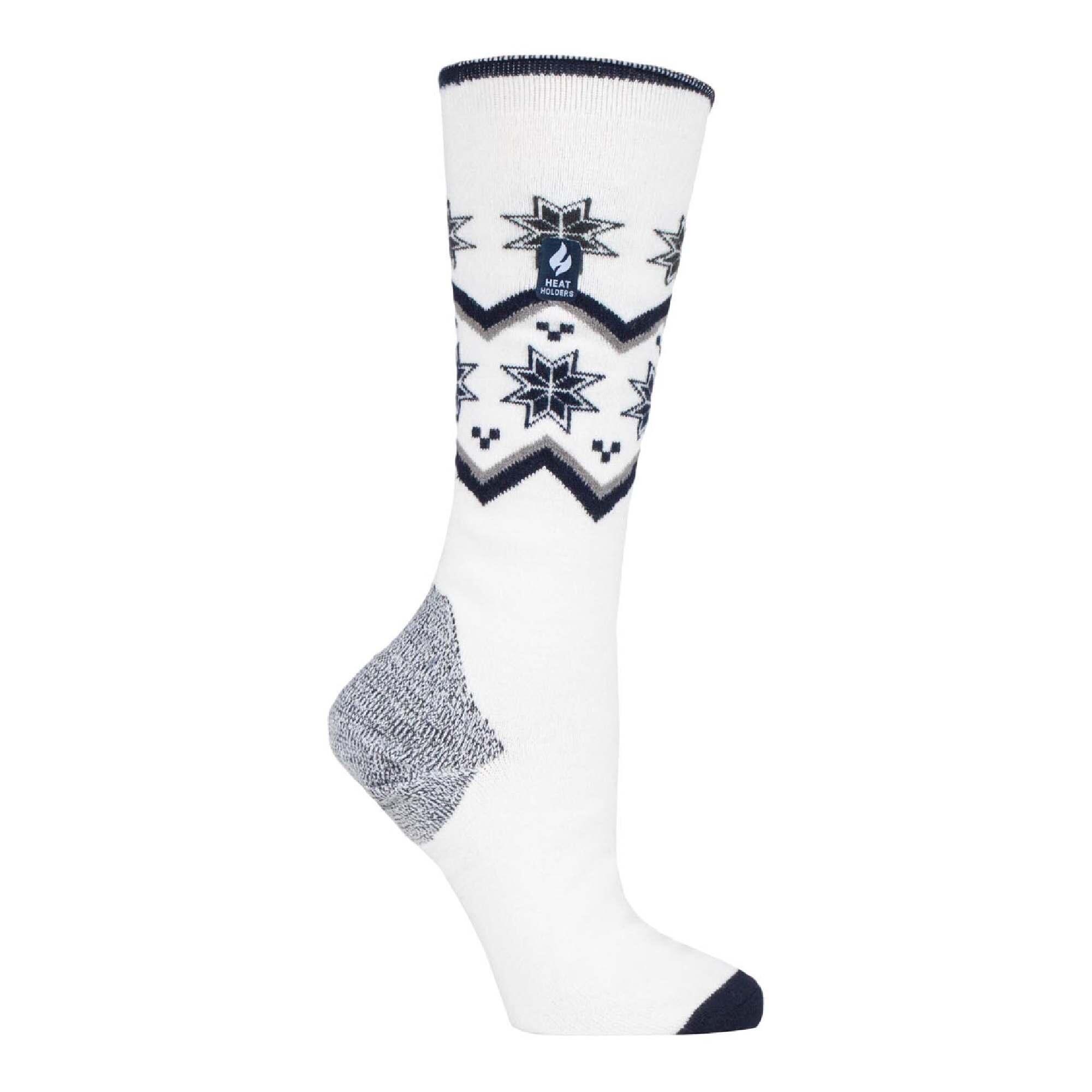 Ladies Thin Lightweight Warm Thermal Winter Long Knee High Ski Socks 1/4