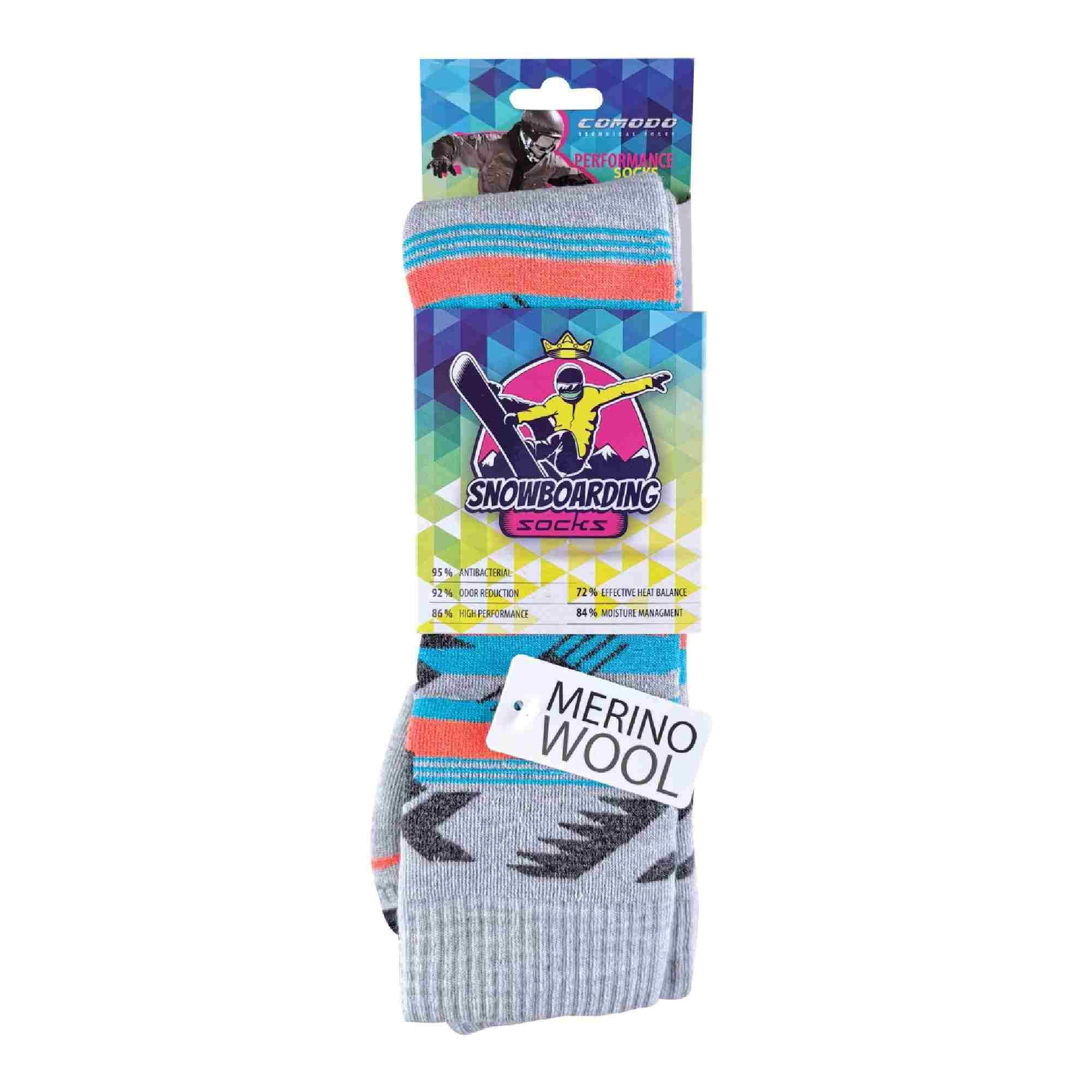 1 Pack Unisex Sport Technical Snowboard Socks 2/3