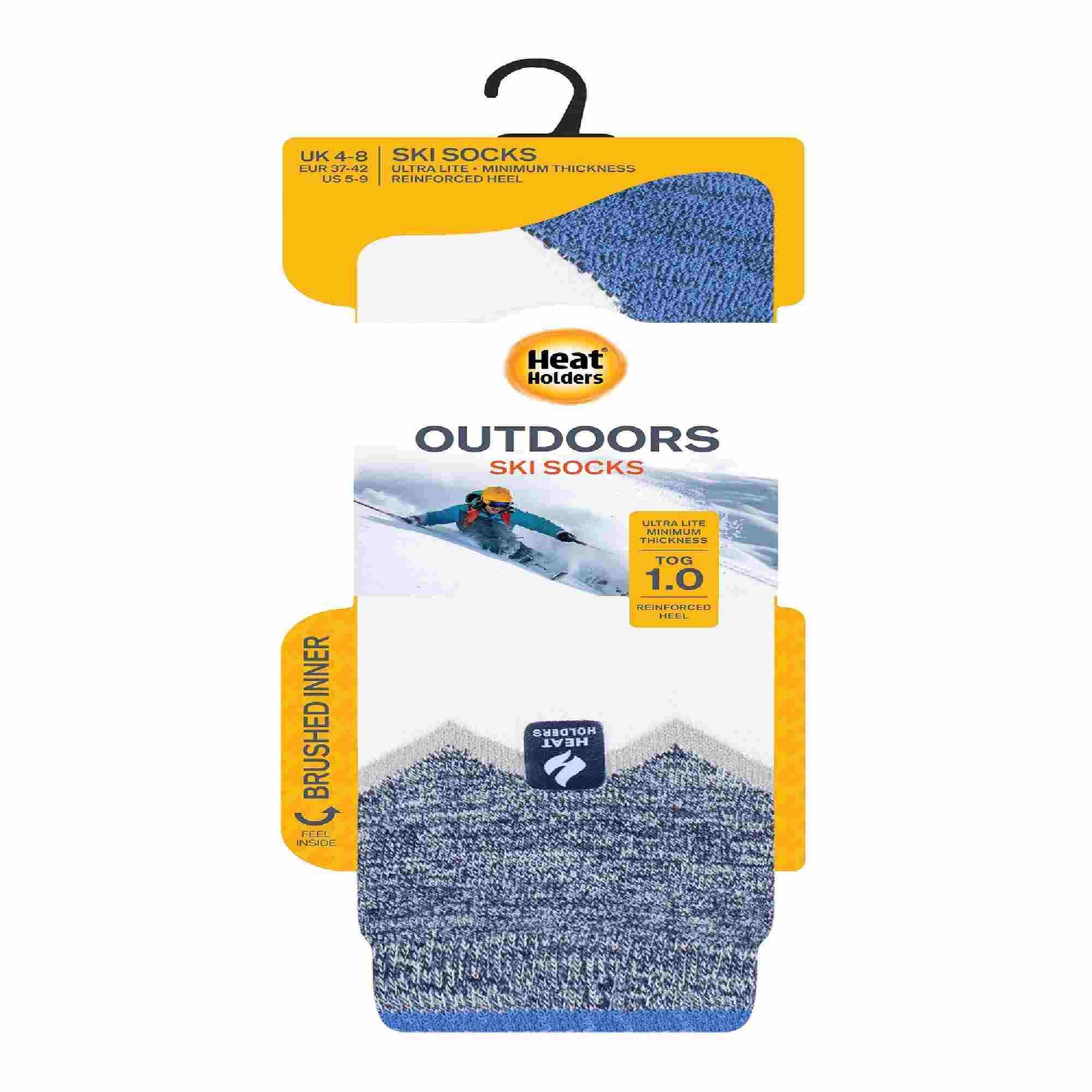 Heat Holders - Femme Chaudes Longues Hautes Ultra Fines Chaussettes Ski 2/6