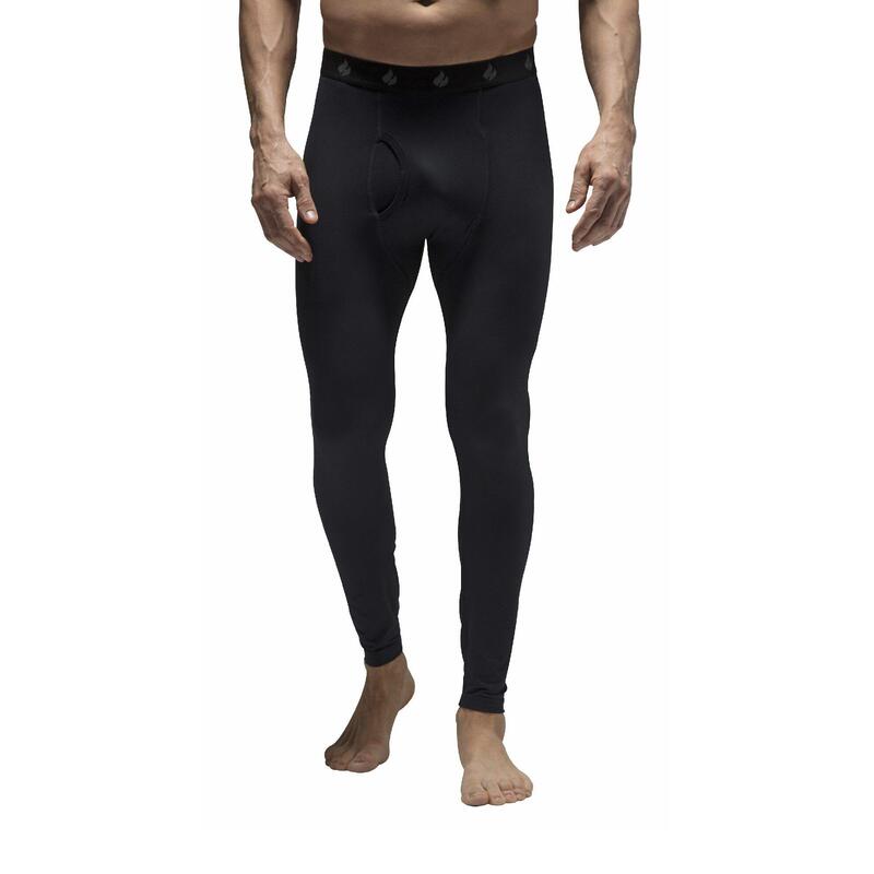 Mens Fleece Lined Thermal Long Johns Leggings And Fleece Lined