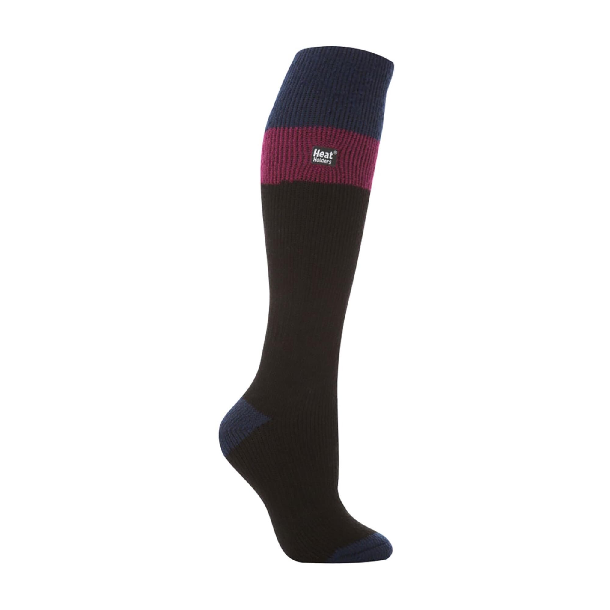 HEAT HOLDERS Ladies Extra Long 2.3 TOG Winter Knee High Thermal Ski Socks