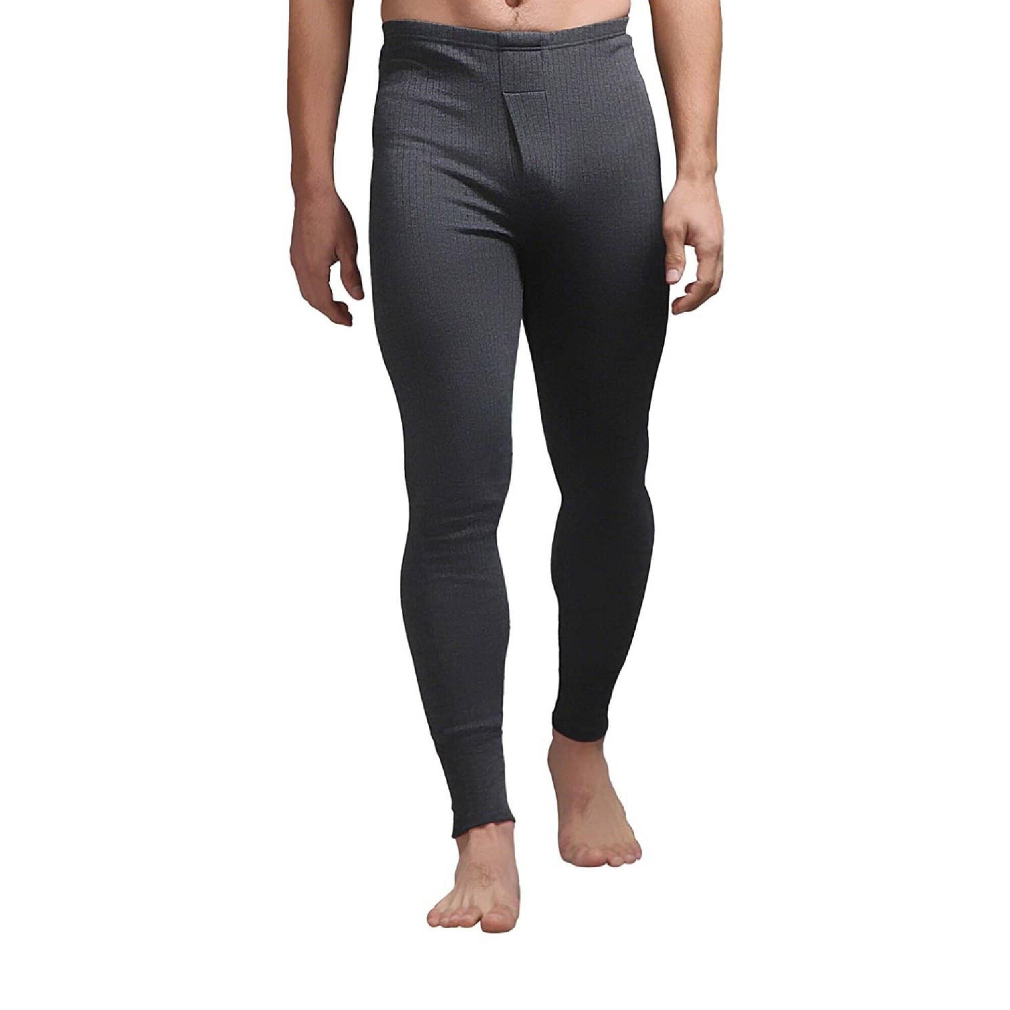 Mens Womens Heated Pants Thermal Underwear Bottoms Long Johns