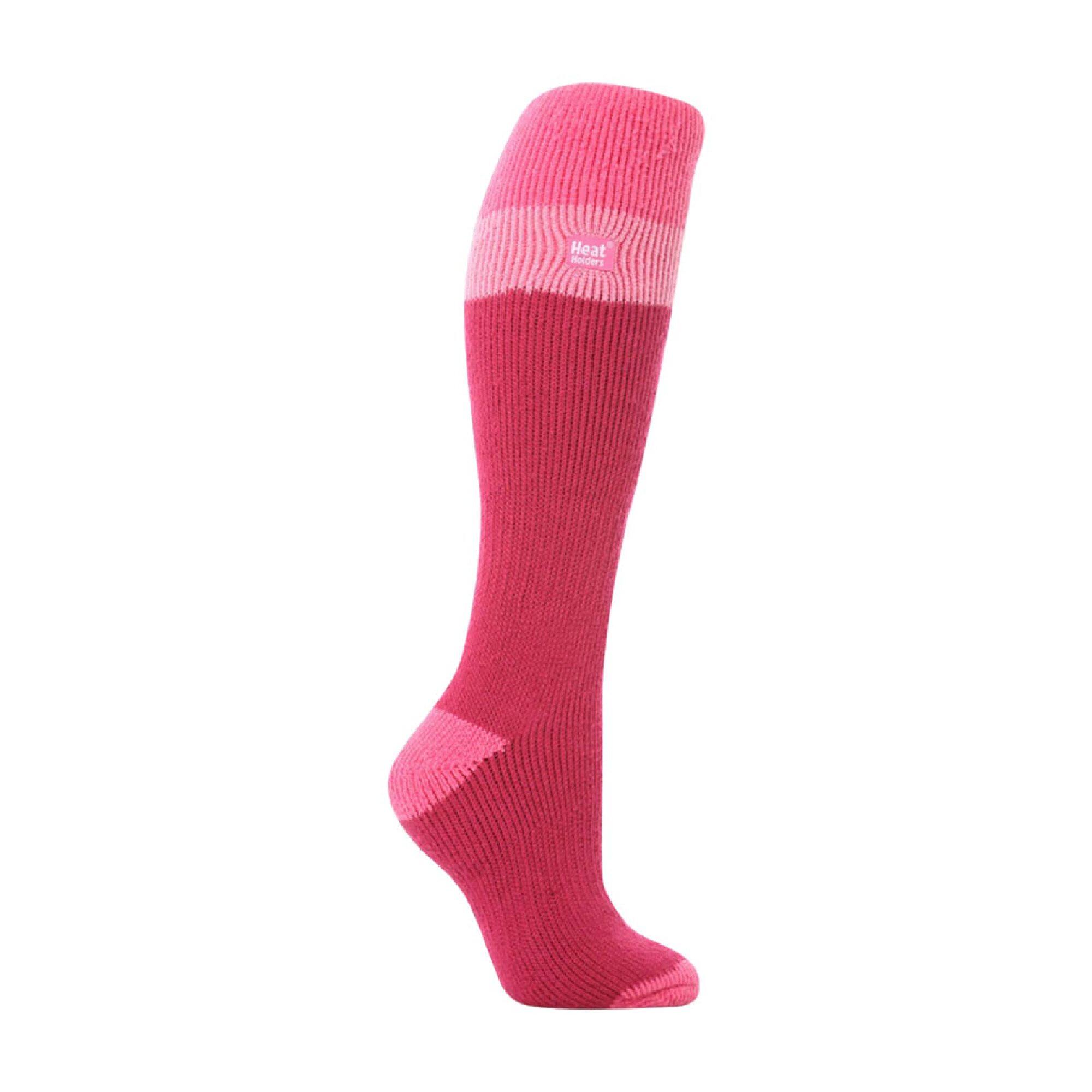 HEAT HOLDERS Ladies Extra Long 2.3 TOG Winter Knee High Thermal Ski Socks