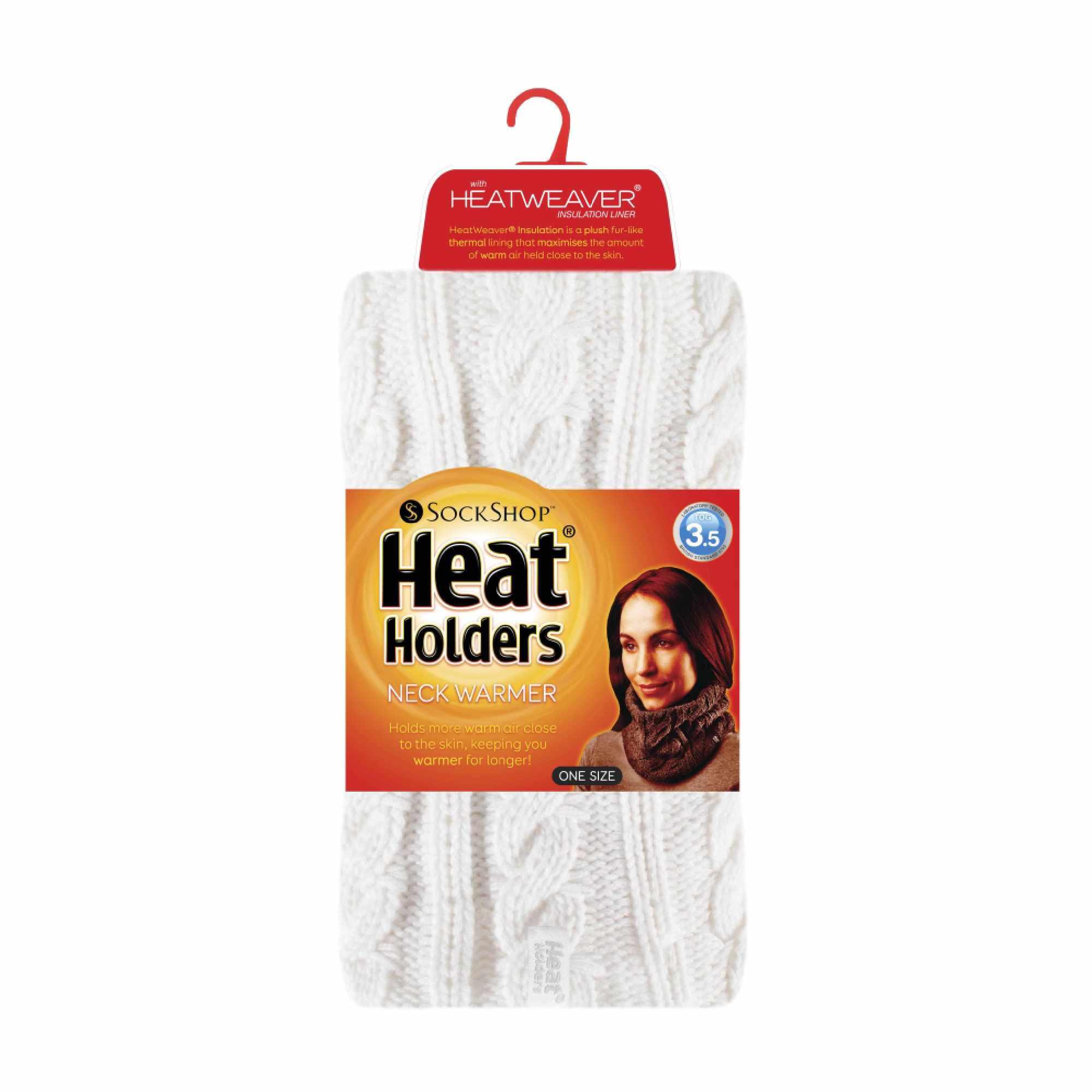 Heat Holders - Damen Nackenwärmer Stricken | Dicke Halswärmer Fleecefutter 2/5