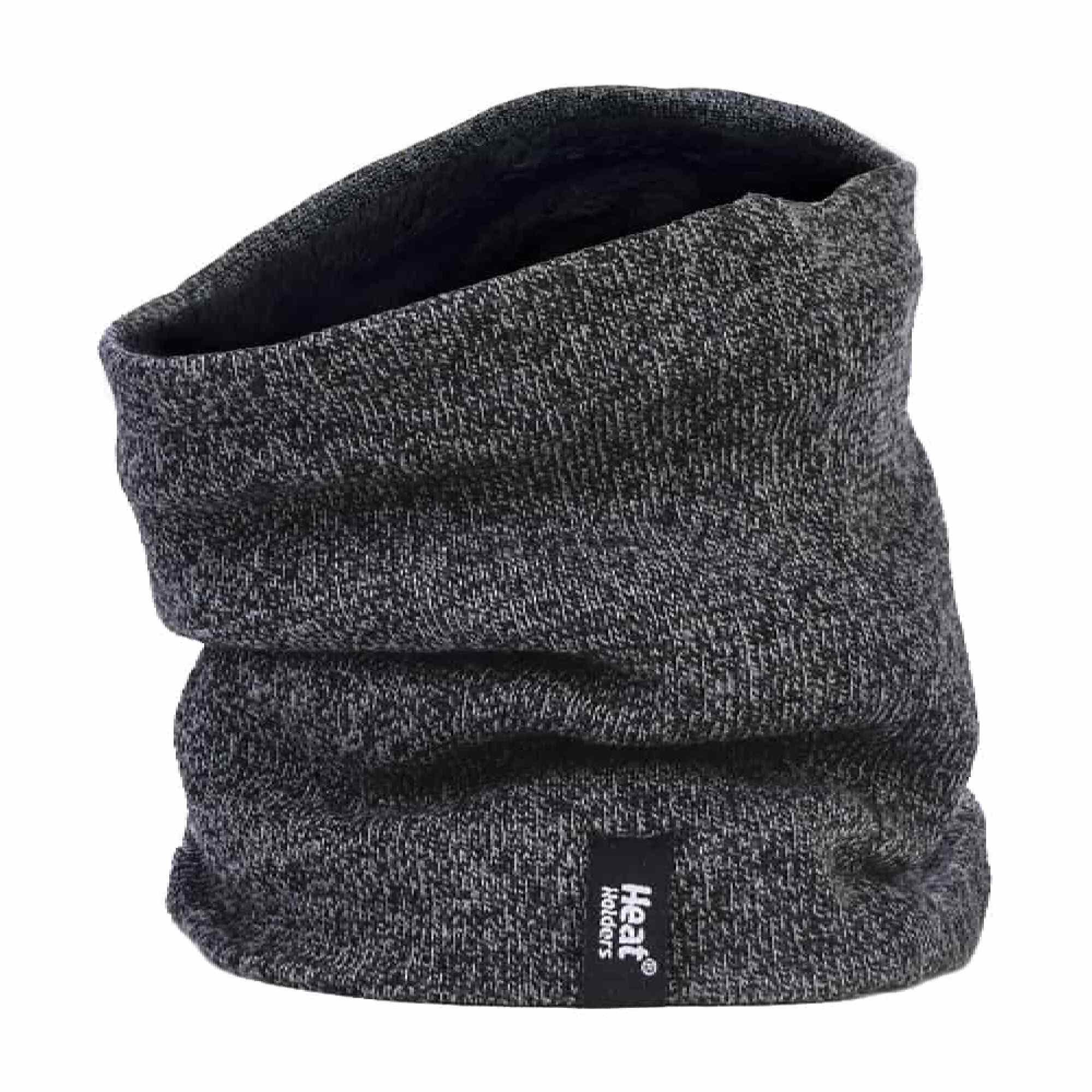 HEAT HOLDERS Mens 2.6 TOG Fleece Lined Thermal Winter Neck Warmer
