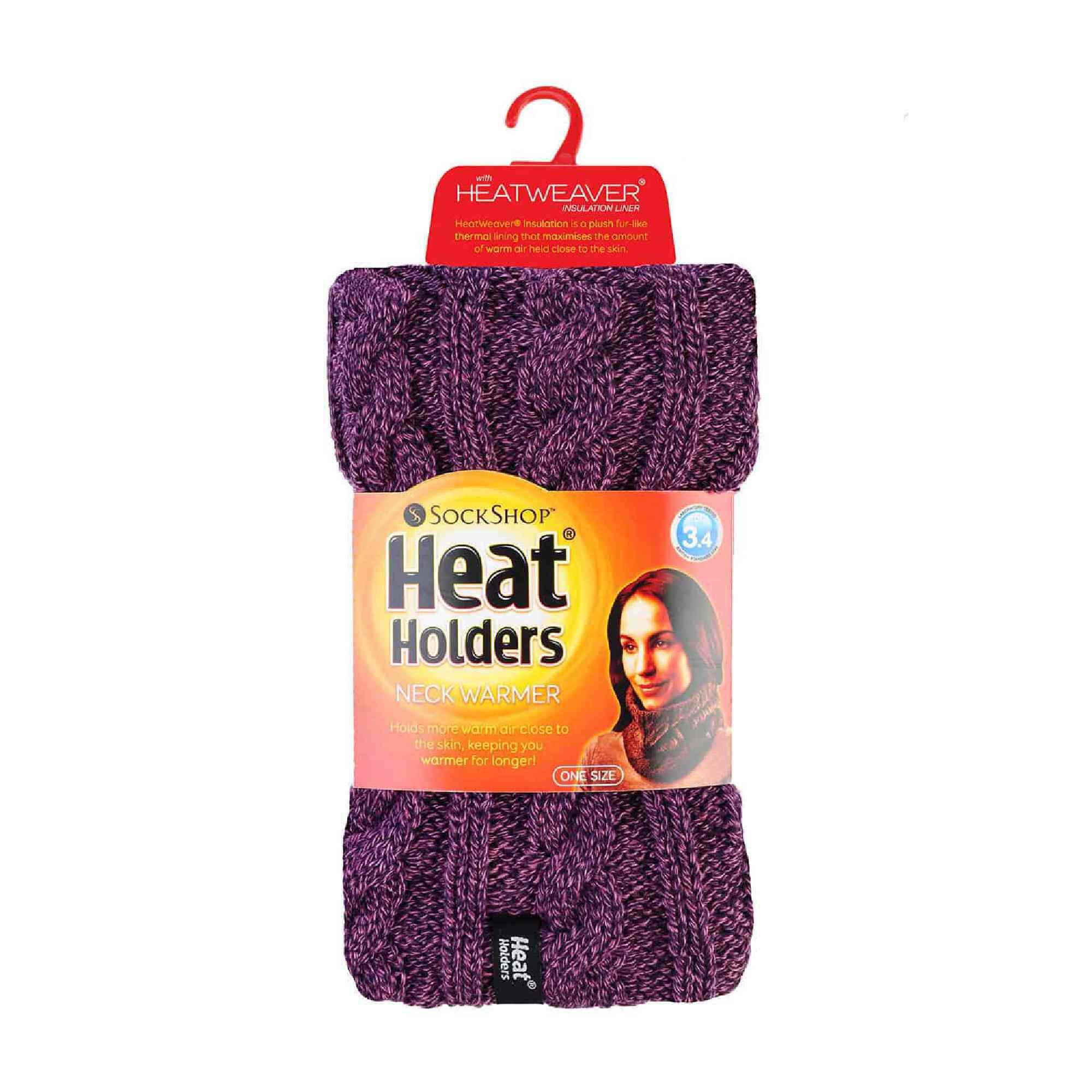 Heat Holders - Damen Nackenwärmer Stricken | Dicke Halswärmer Fleecefutter 2/5
