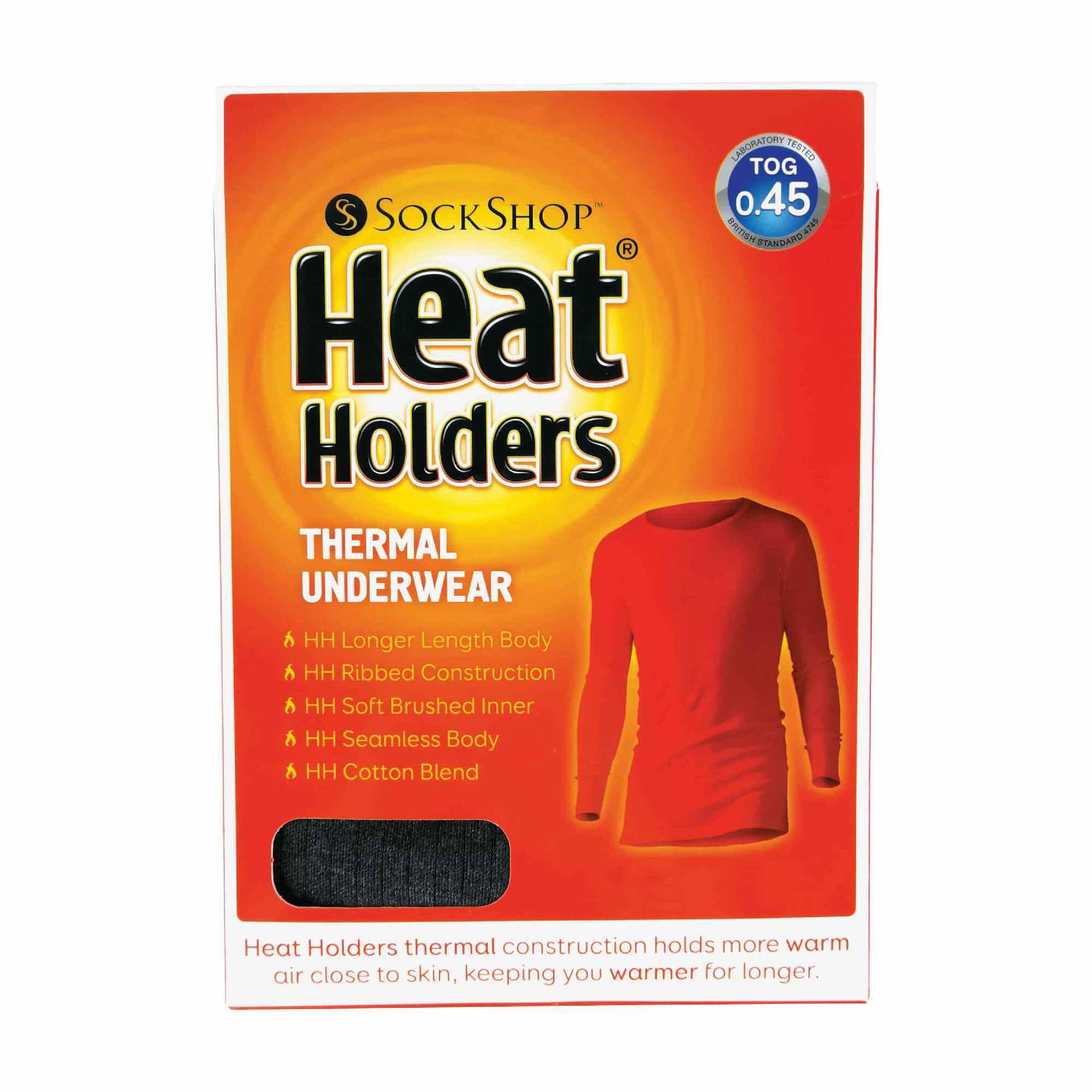 Mens Cotton Thermal Underwear Long Sleeve Top Vest 2/5