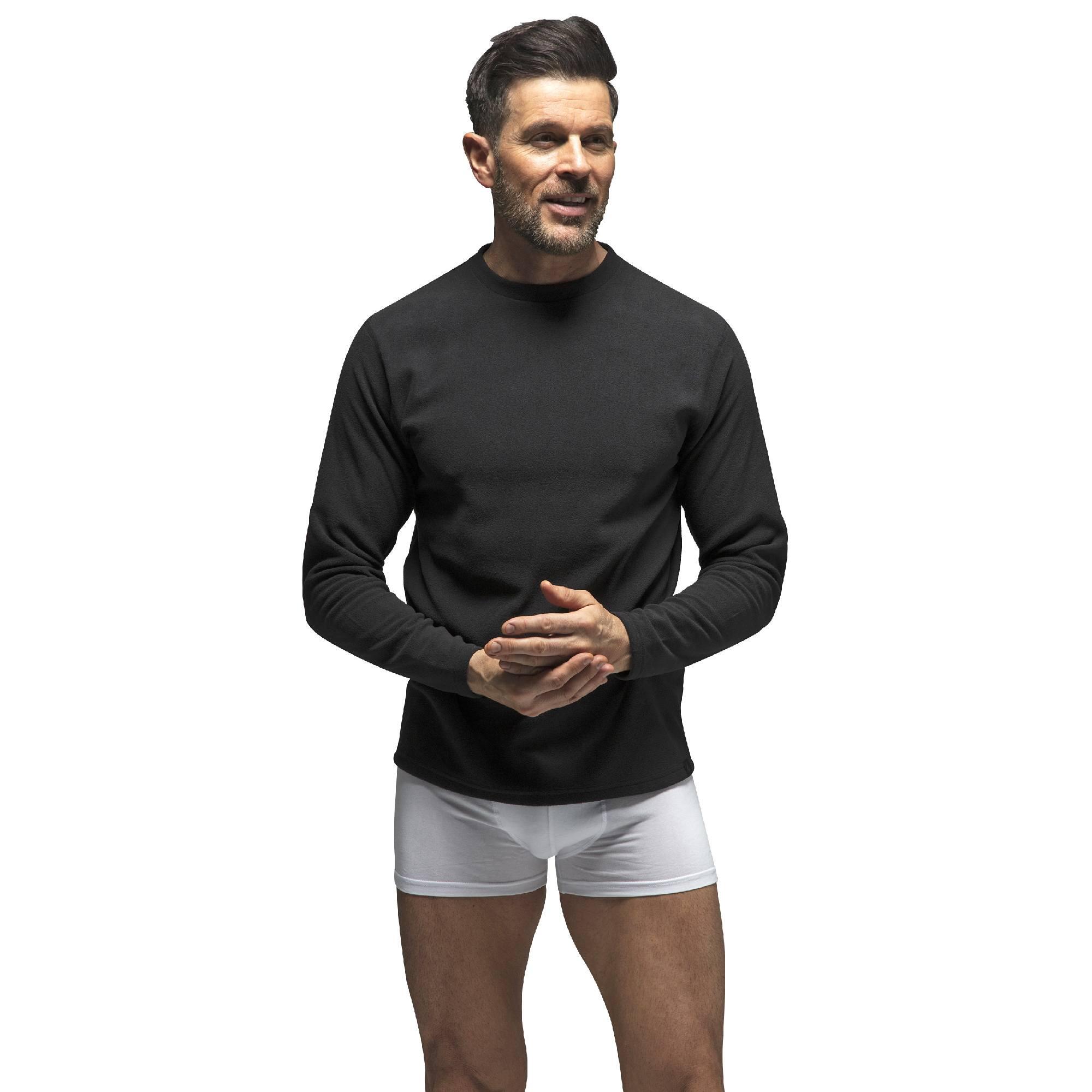 Mens top fleece thermals