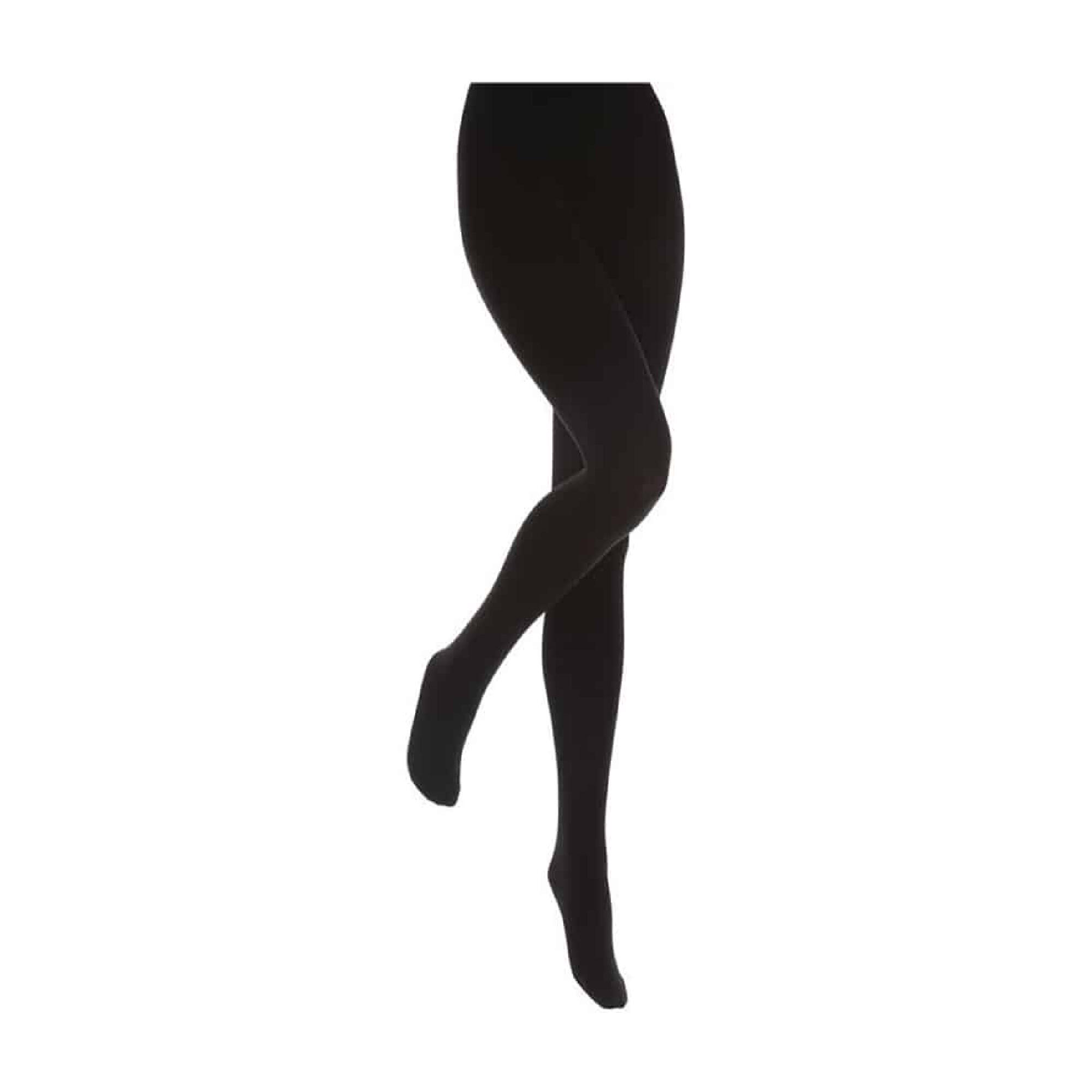 Ladies Thick Fleece Lined Thermal Tights 1/4