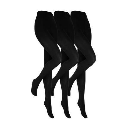 Heat Holders - Lot 3 Collants Femmes Doublés Polaire Opaque Hiver Thermiques
