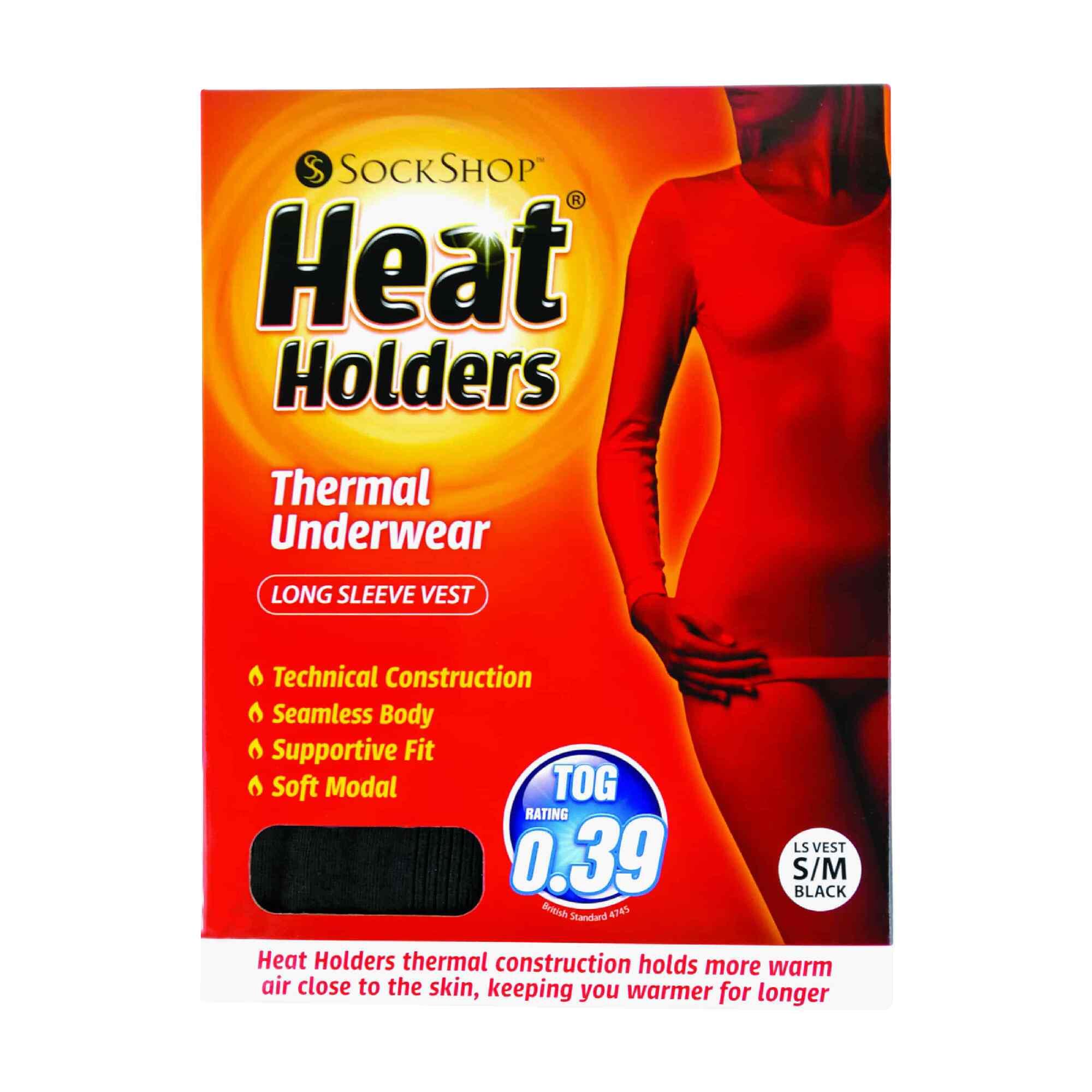 Ladies Cotton Winter Thermal Underwear Long Sleeve Top Vest 2/4