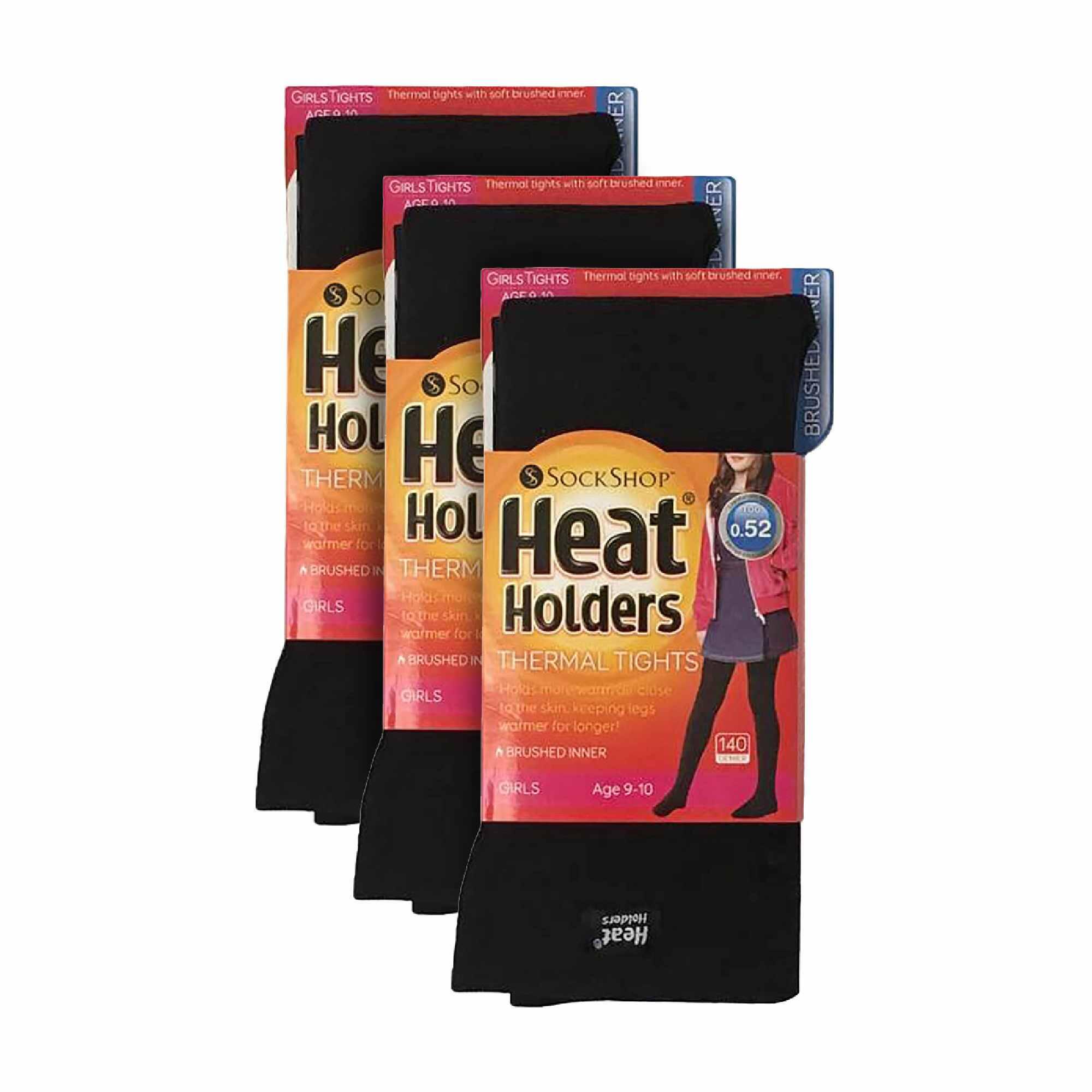 Heat Holders - Ladies Thick Winter Opaque Fleece Lined Thermal