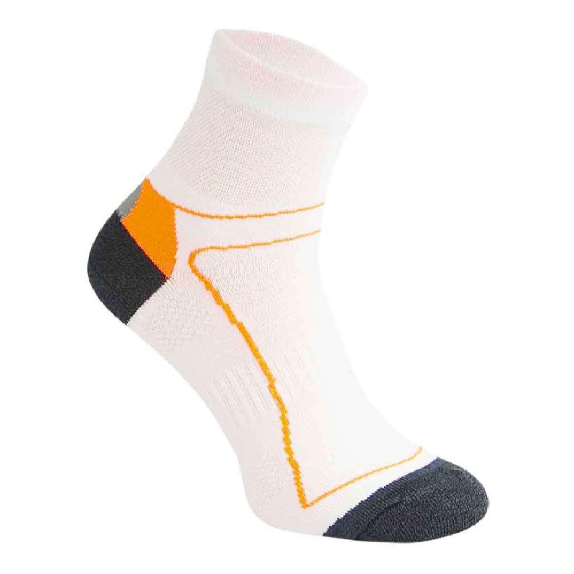 COMODO High Vis Neon Low Cut Summer Cycling Socks for Biking | Mens & Womens