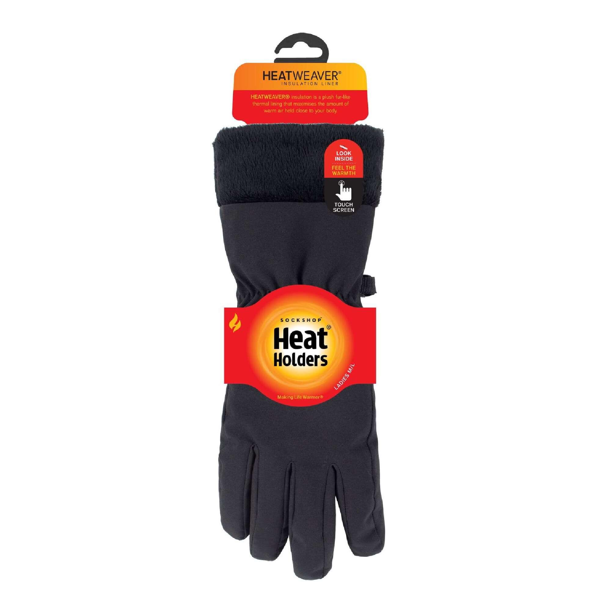 Womens Kenai Soft Shell Waterproof Wind Resistant Thermal Gloves 2/4