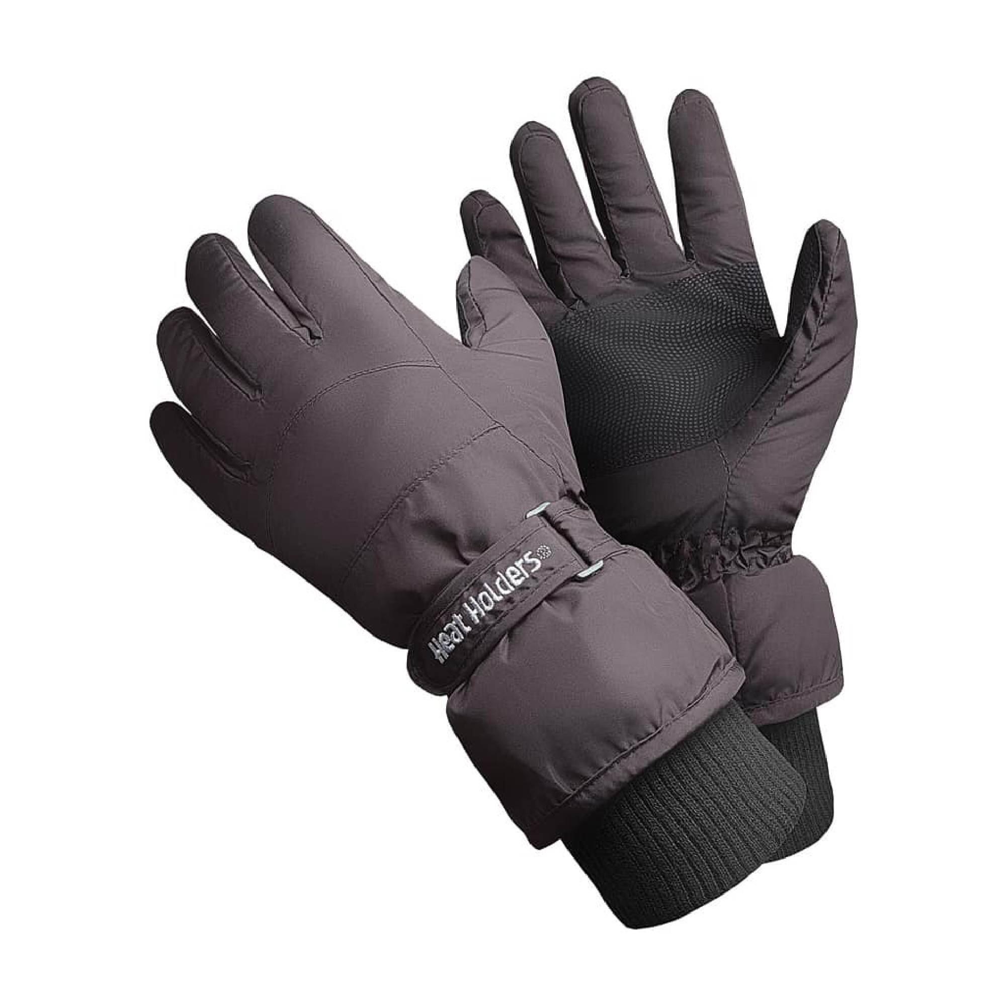 HEAT HOLDERS Mens Warm Padded Waterproof Insulated Thermal Ski Gloves