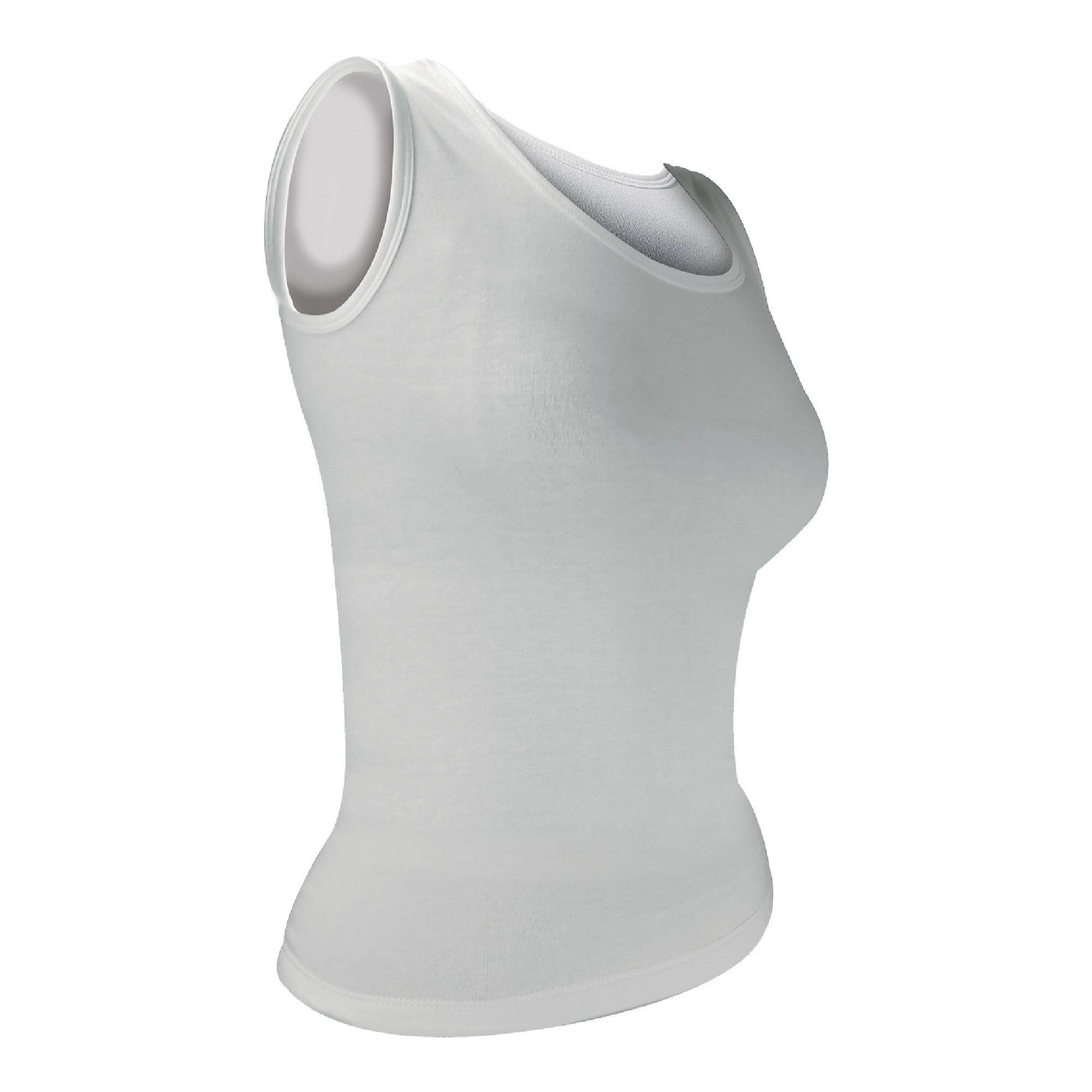 Ladies Cotton Winter Thermal Underwear Sleeveless Top Vest 2/4