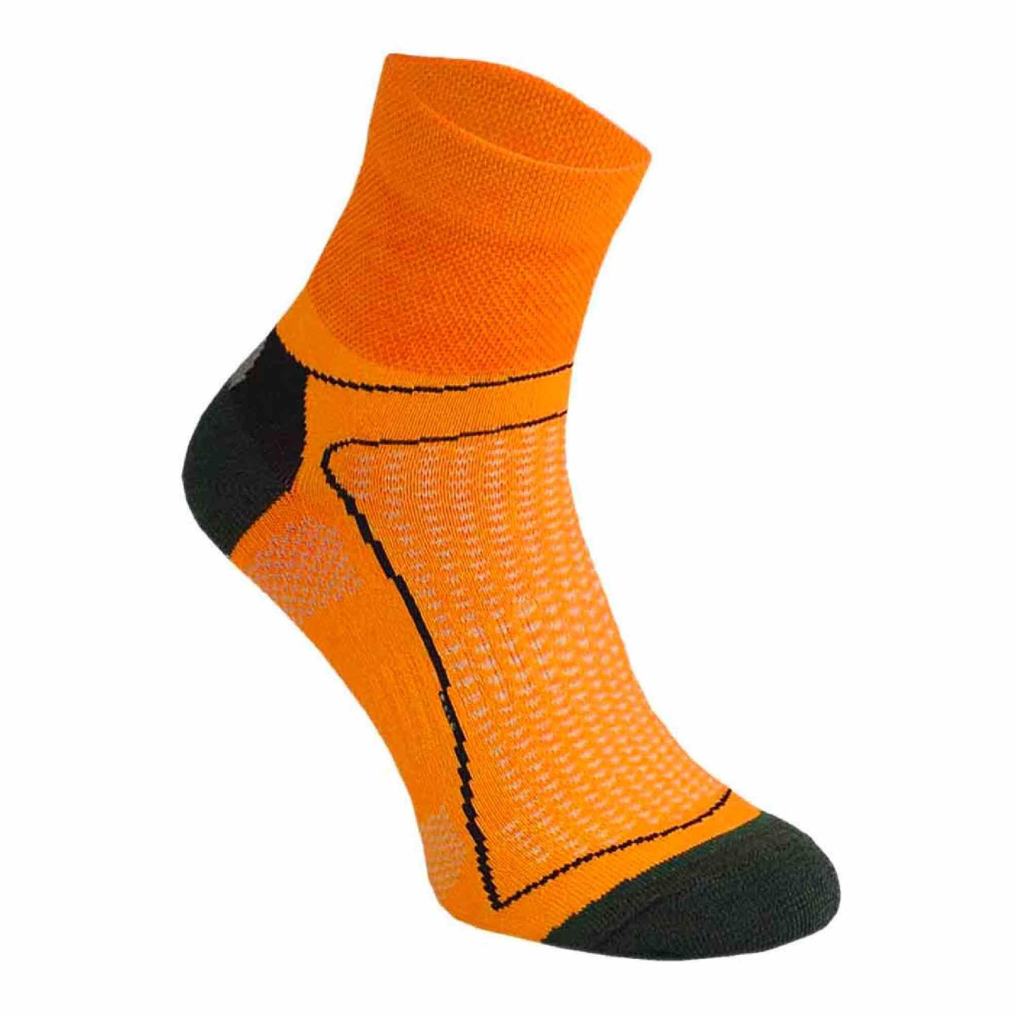 COMODO High Vis Neon Low Cut Summer Cycling Socks for Biking | Mens & Womens