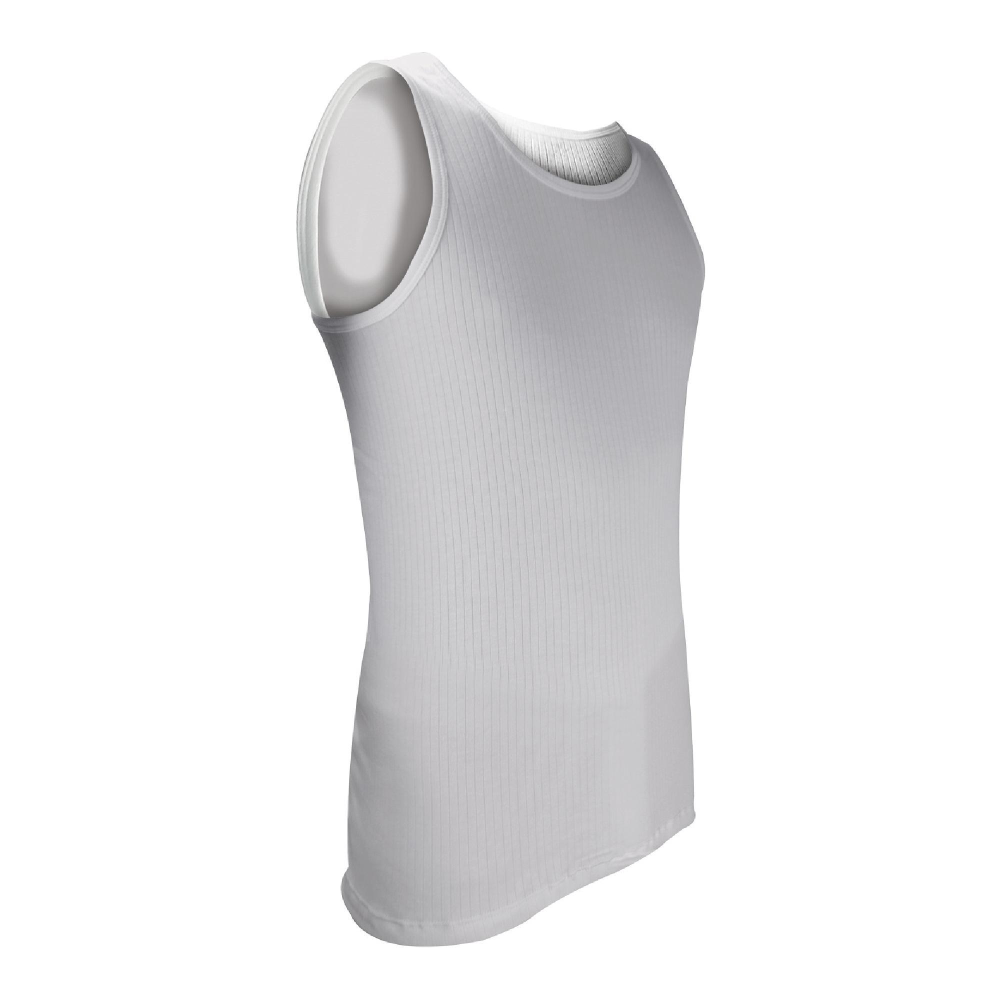 Mens Cotton Thermal Underwear Sleeveless Vest 2/7