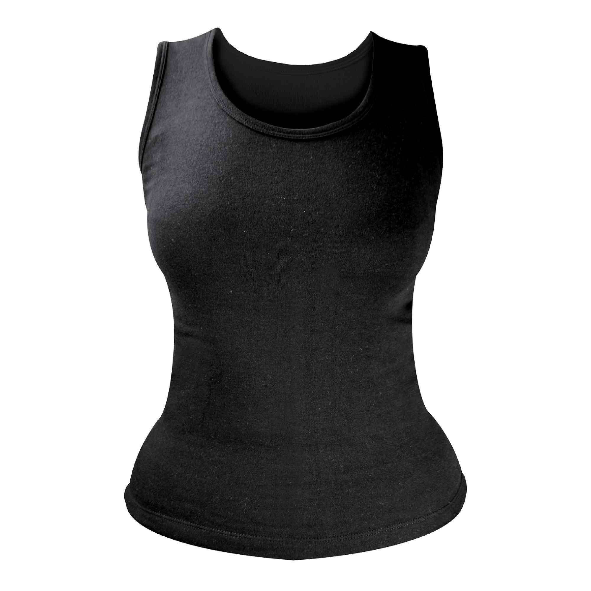 HEAT HOLDERS Ladies Cotton Winter Thermal Underwear Sleeveless Top Vest