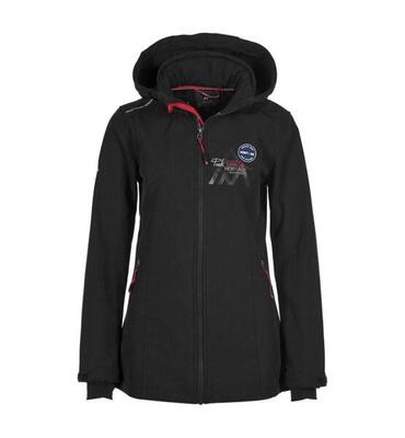 Dames softshell jas peak mountain amont