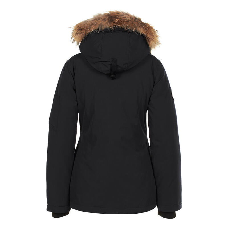 Parka avec vraie fourrure femme Peak Mountain Akagan