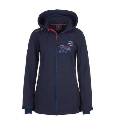 Dames softshell jas peak mountain amont