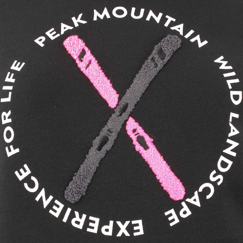 Sweatshirt molleton femme Peak Mountain Aconor