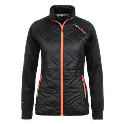 Veste polaire shell bimatière femme Peak Mountain Aler