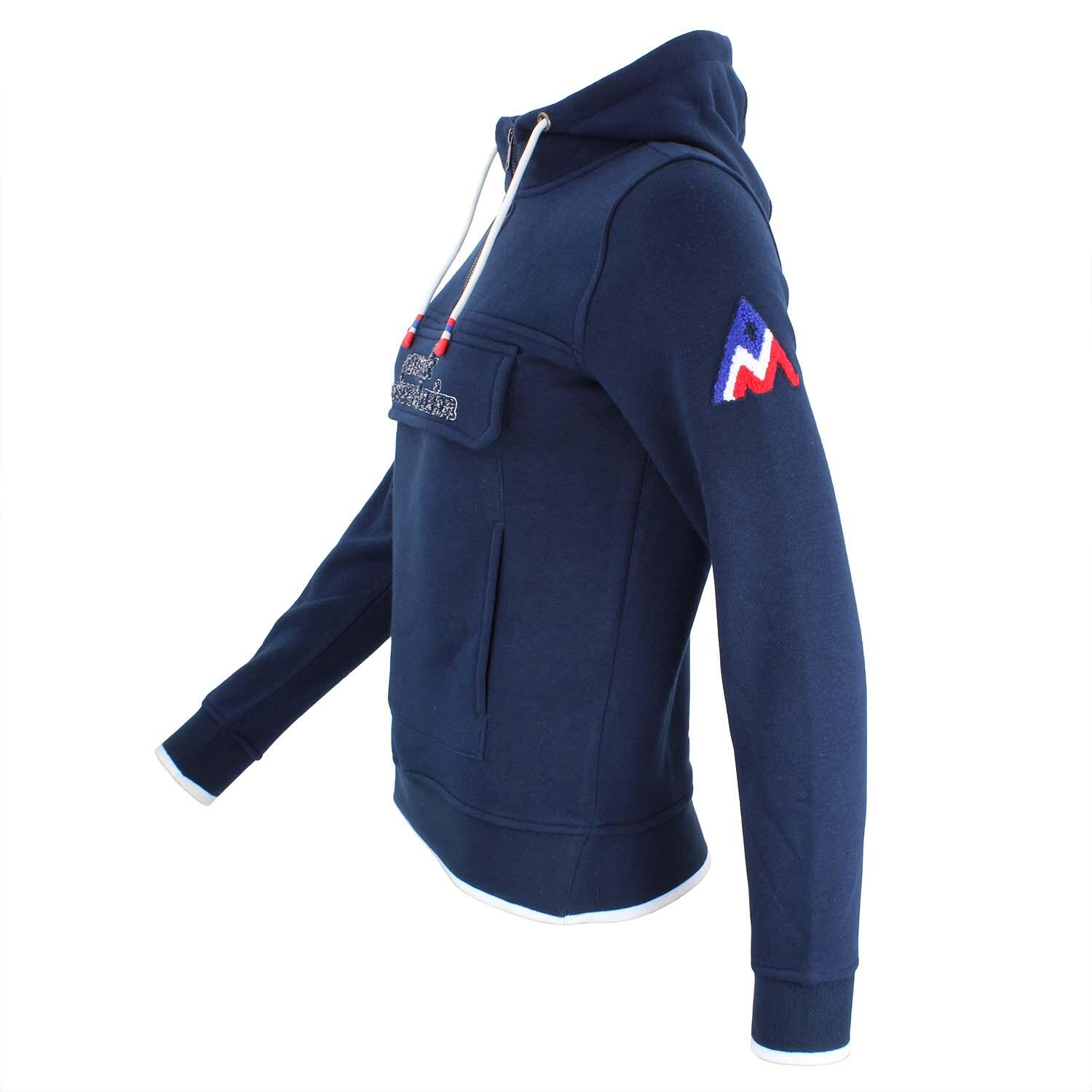 Sweatshirt molleton femme Peak Mountain Aflow 3/4