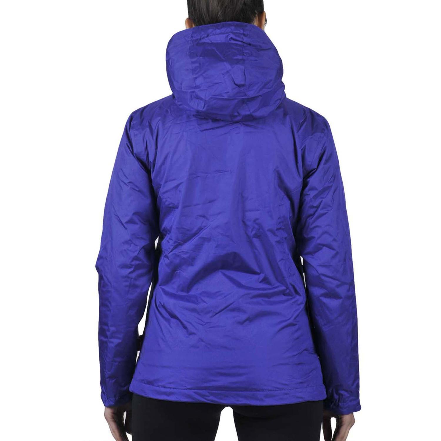 Wasserdichte Doppelfleece-Jacke Frau Peak Mountain Ajik 2/4