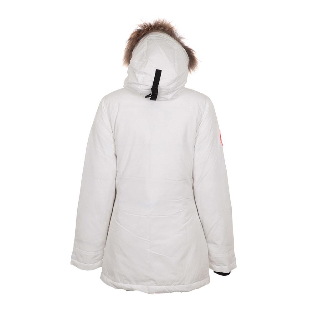 Parka avec 2025 vrai fourrure femme