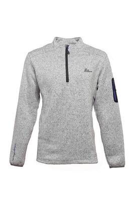 Fleece sweatshirt met halve rits peak mountain cypar