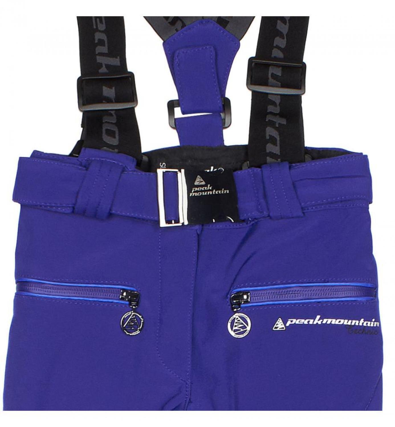 Calças de SKI Peak Mountain Fafuzza para meninas 3/3