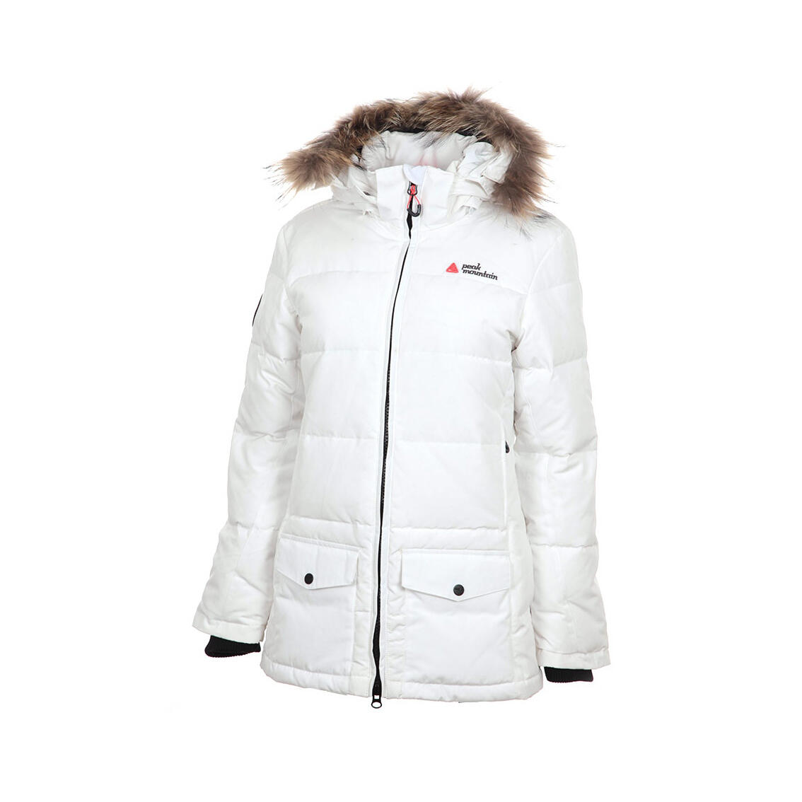 Peak Mountain - Doudoune Femme Peak Mountain Atole - Doudoune Duvet - Blanc - 42 M/l - Decathlon