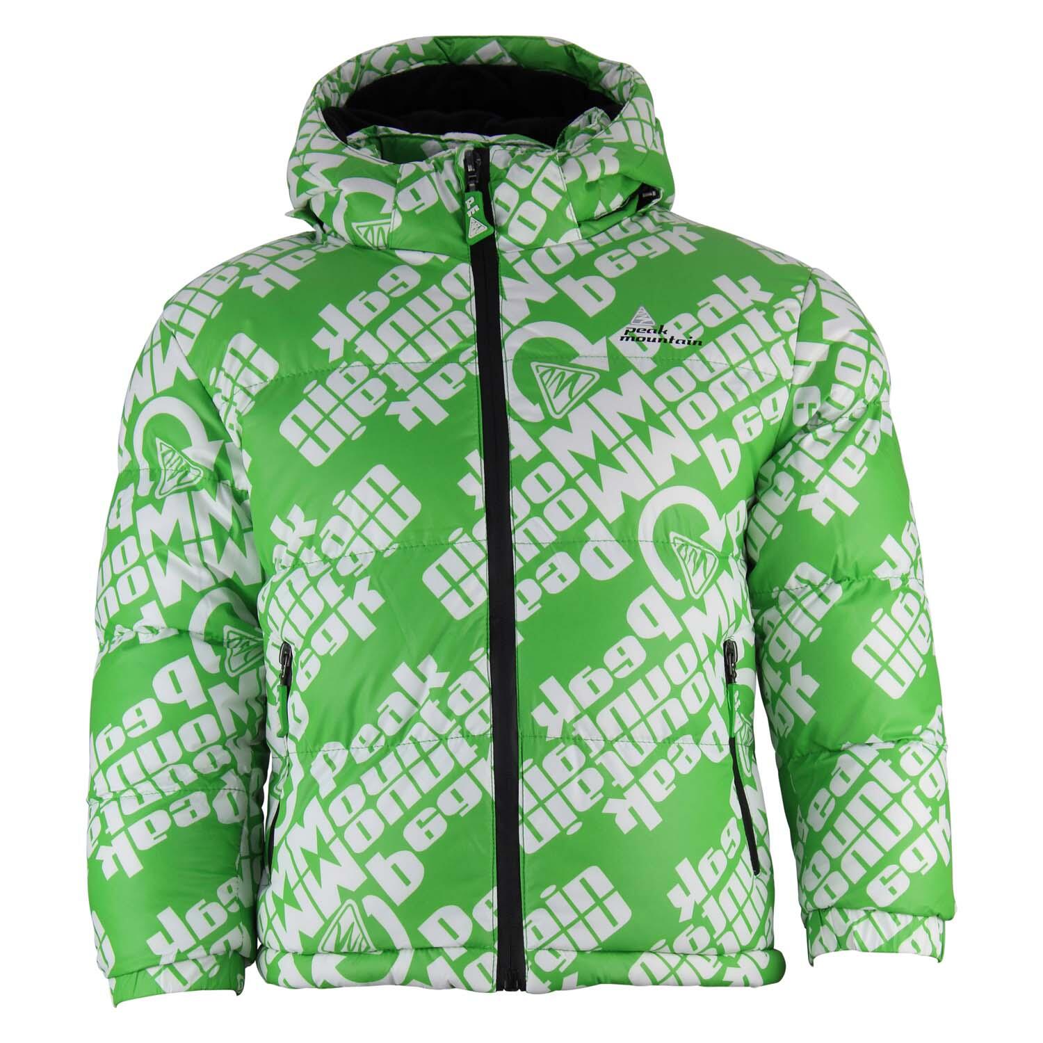 Peak Mountain - Doudoune Enfant Peak Mountain Elef - Doudoune Duvet - Vert - 4 À 6 Ans - Decathlon
