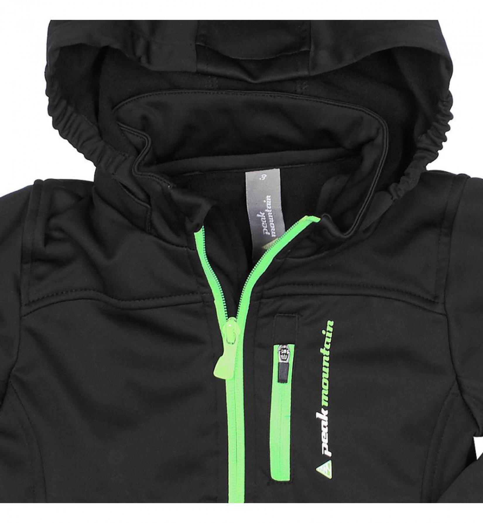 Giacca softshell per bambini Peak Mountain Ecanne 3/3