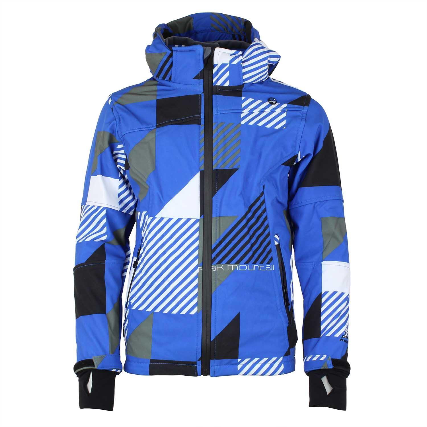 PEAK MOUNTAIN Printed softshell jacket Peak Mountain Cover