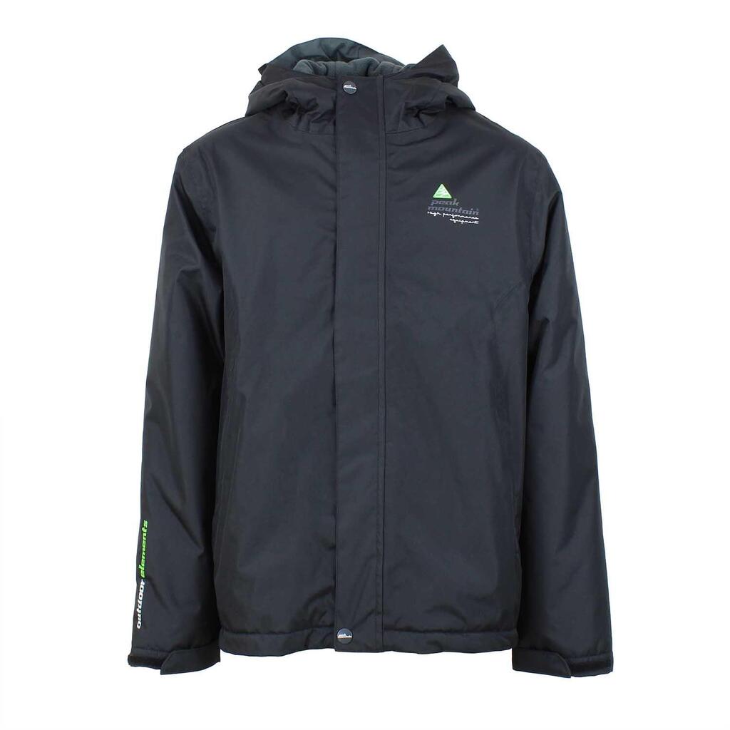 Children's double fleece ski jacket Peak Mountain Ecajik